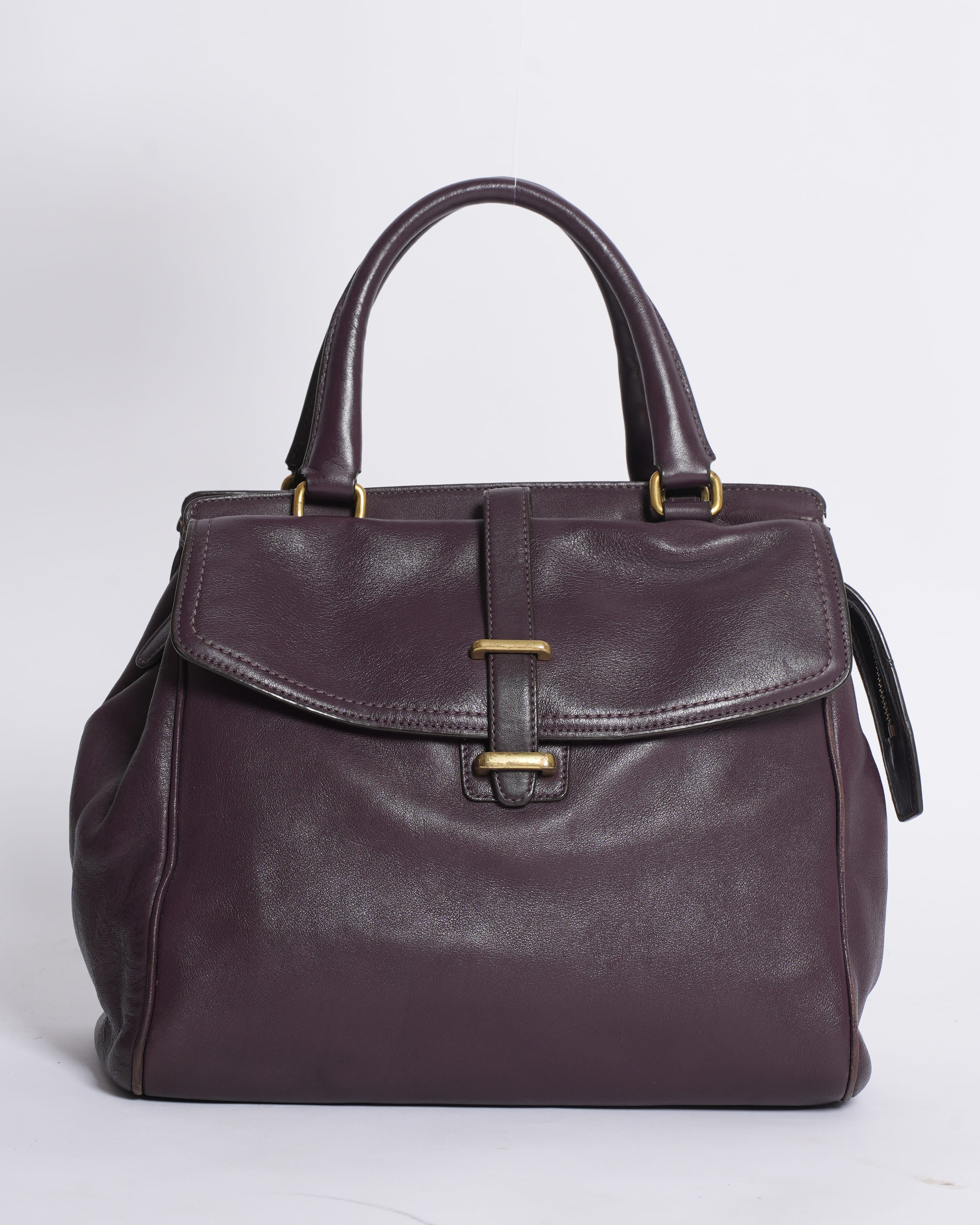 Coach Top Handle Crossbody Bag in Maroon