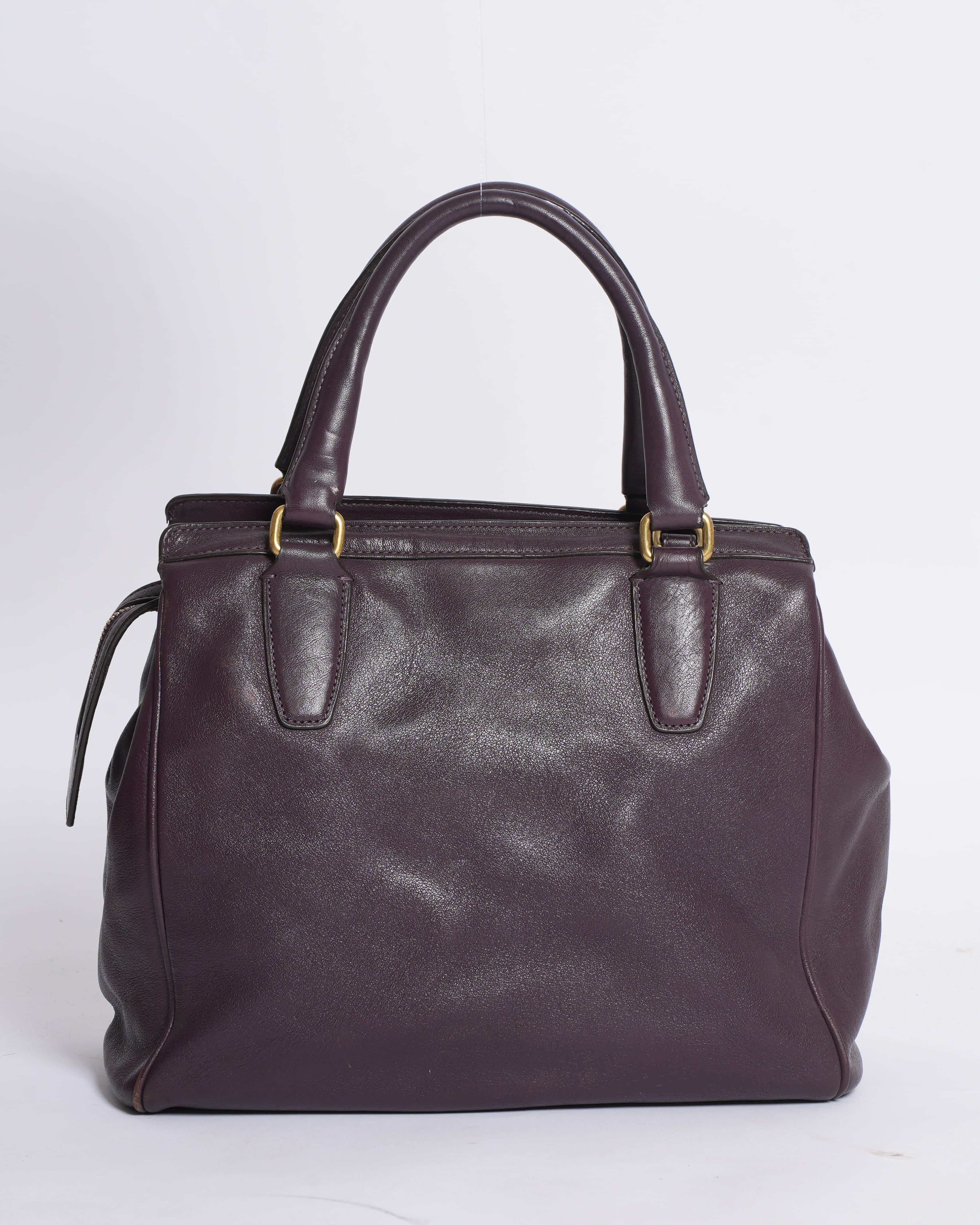 Coach Top Handle Crossbody Bag in Maroon