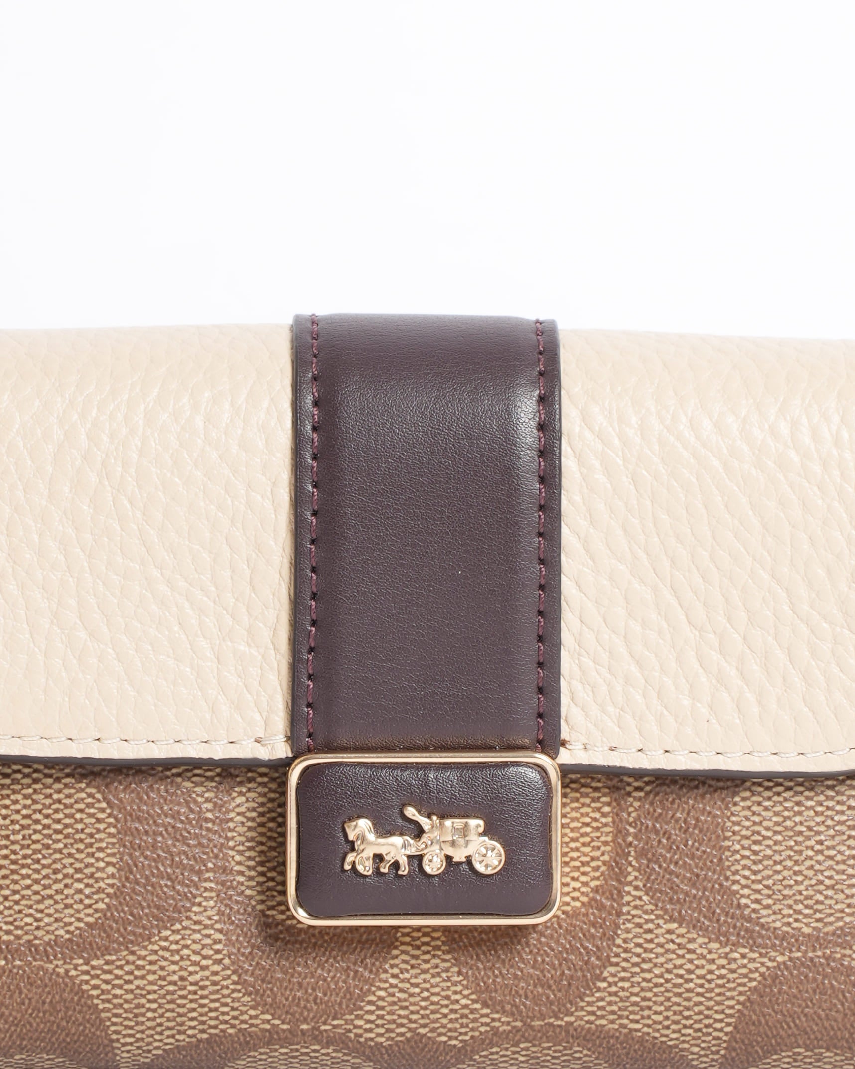 Coach Women's Grace Wallet in Monogram Canvas & Leather