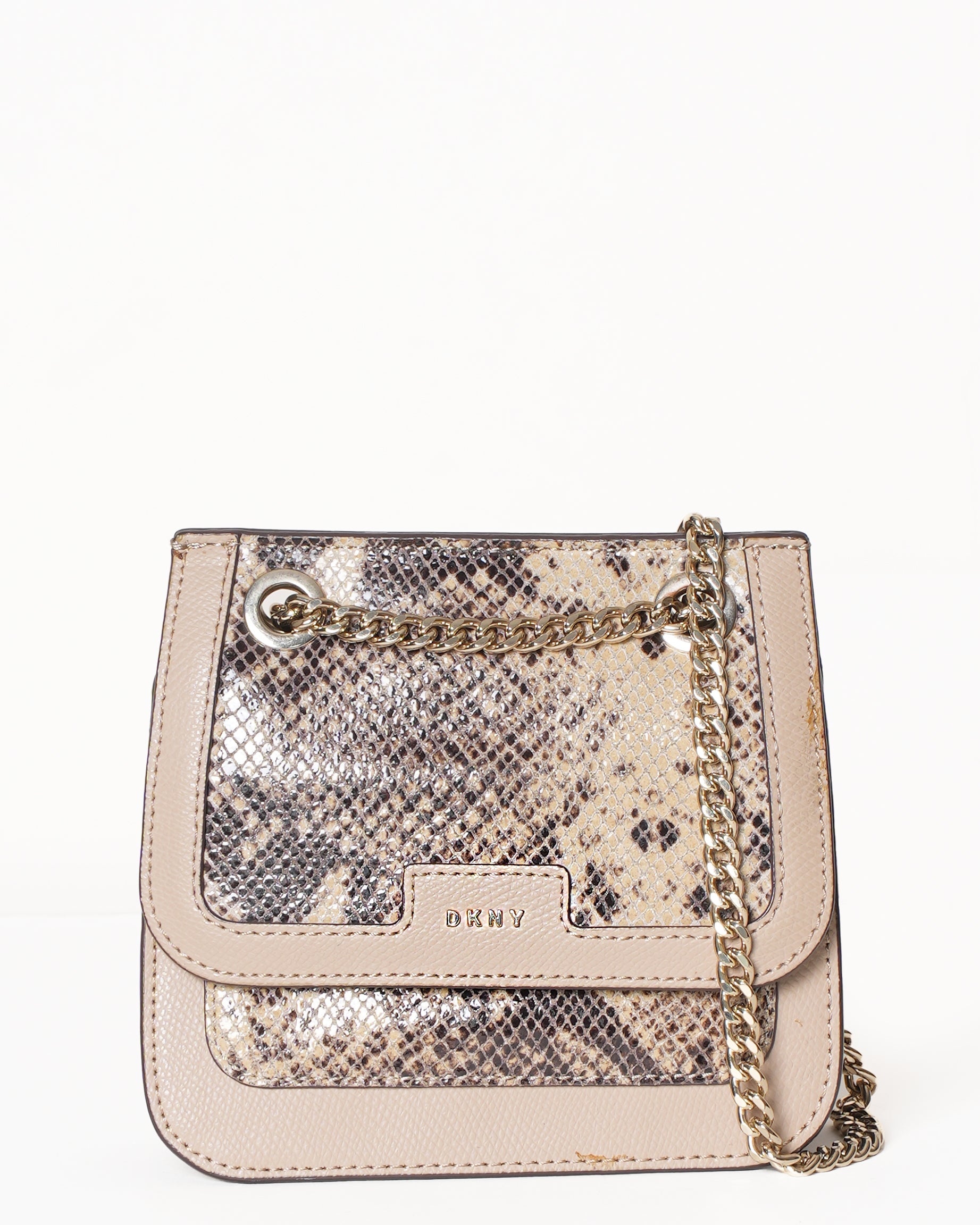 DKNY Snakeskin Crossbody Bag