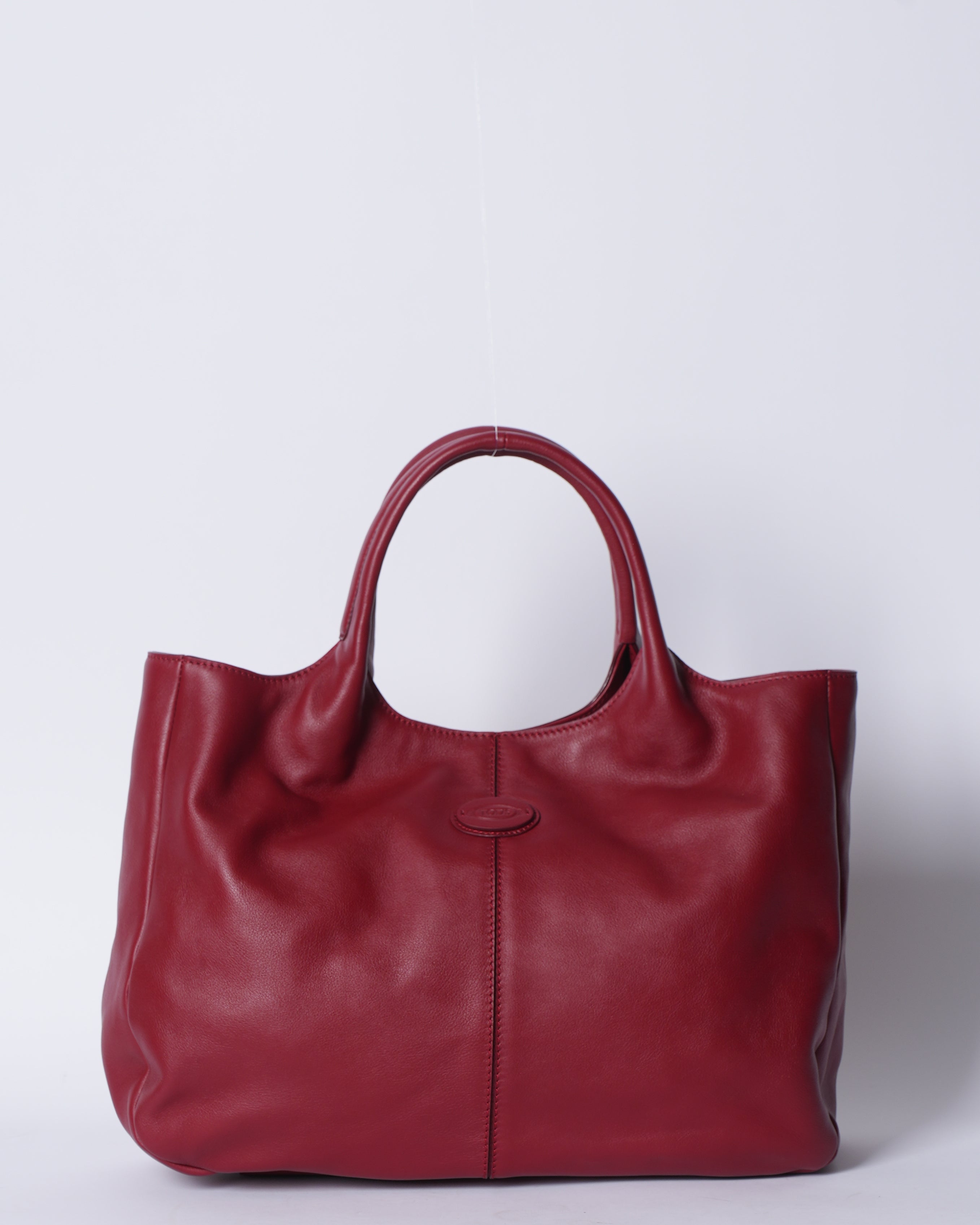 Tod's Red Top handle Bag