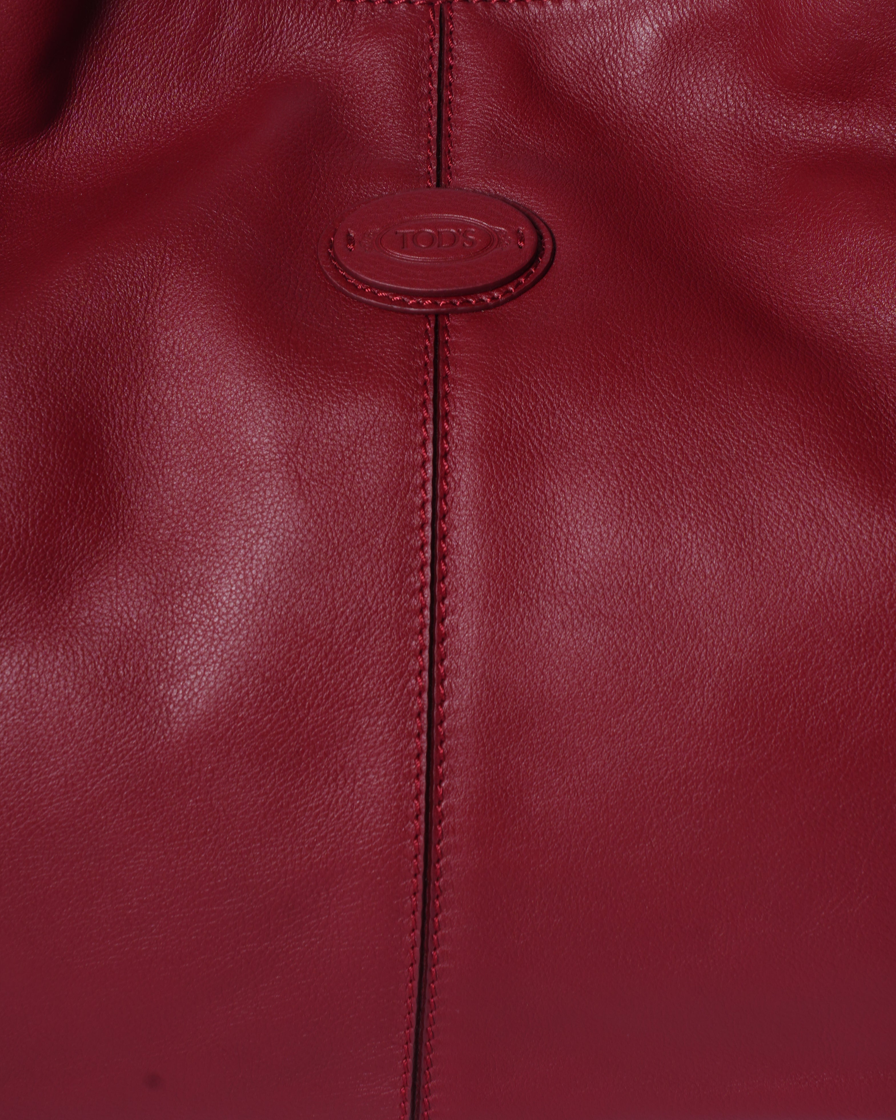 Tod's Red Top handle Bag