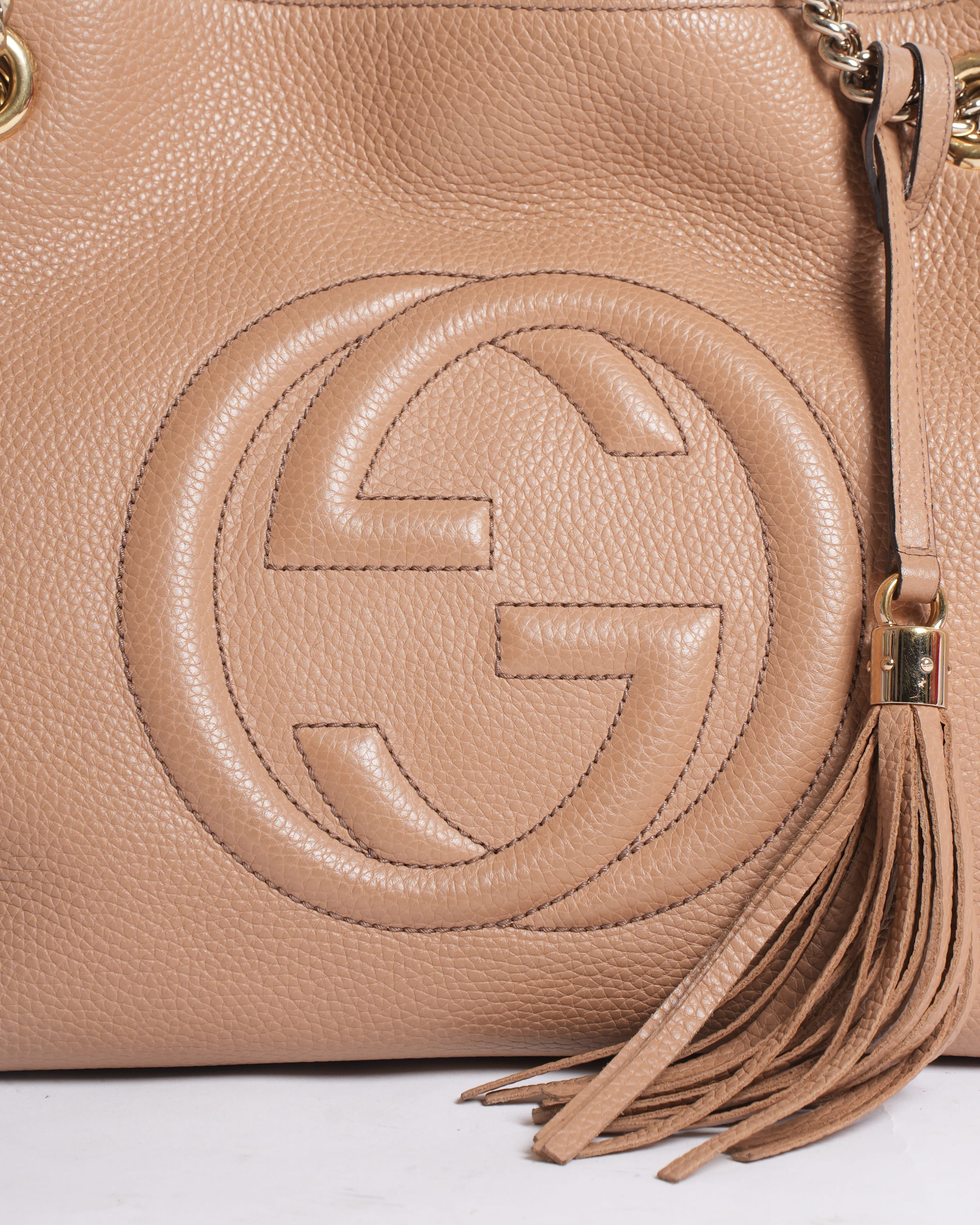 Gucci soho shoulder bag in Light Beige