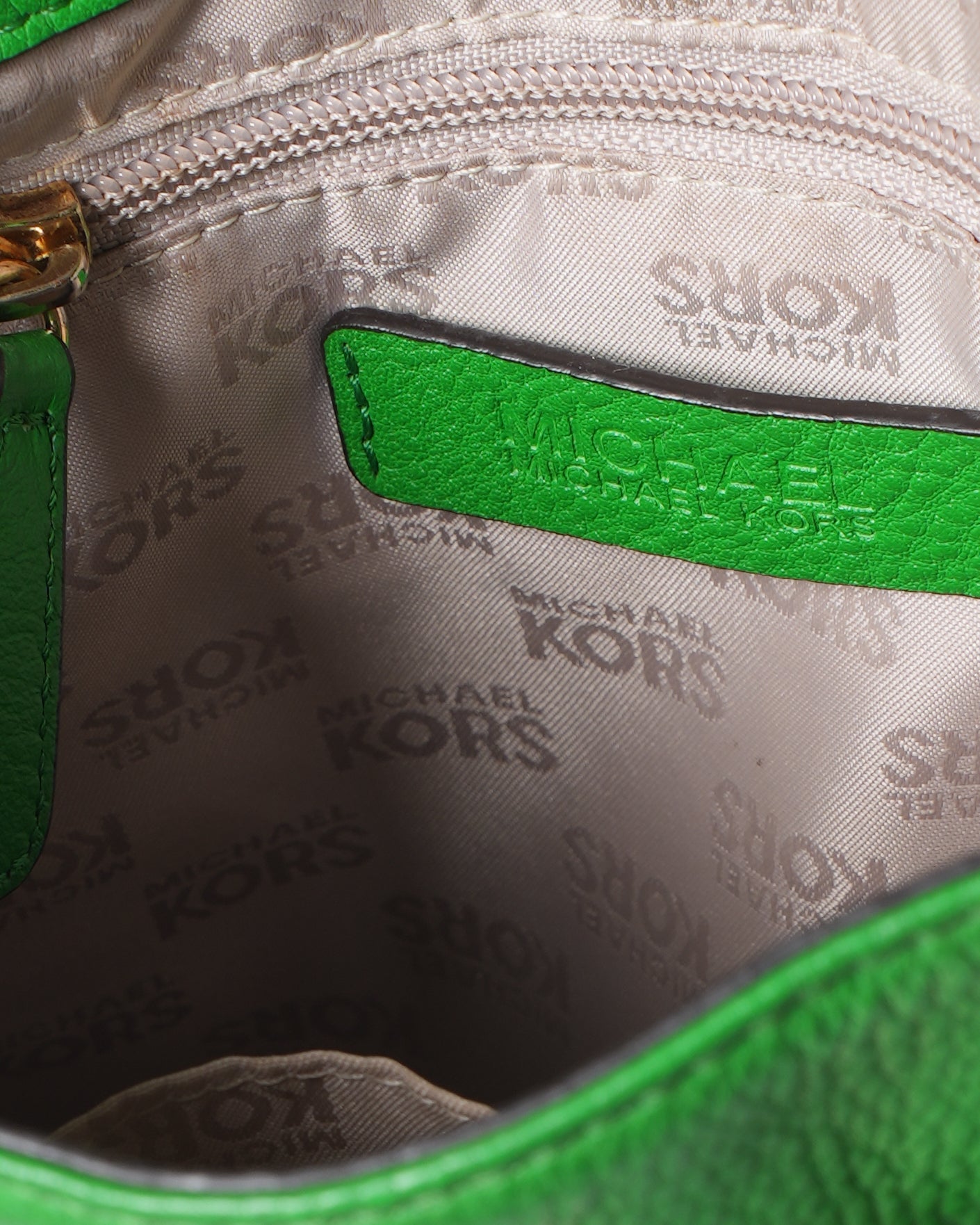 Michael Kors Kelly Green Crossbody