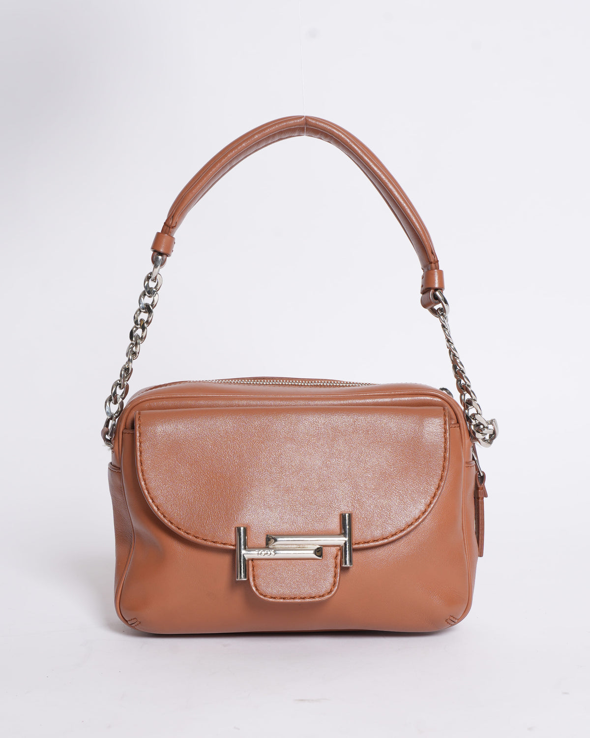 Tod's Double T Crossbody Bag in Brown