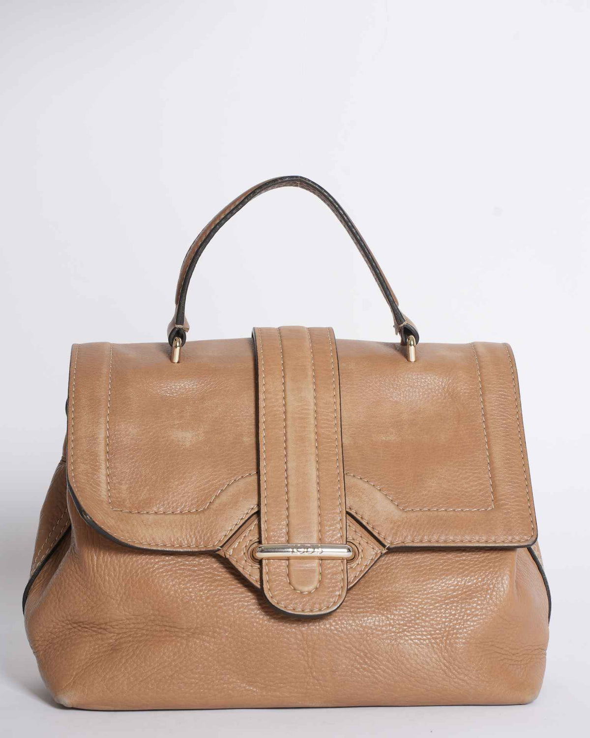 Tod's Brown Passante Patta Bag