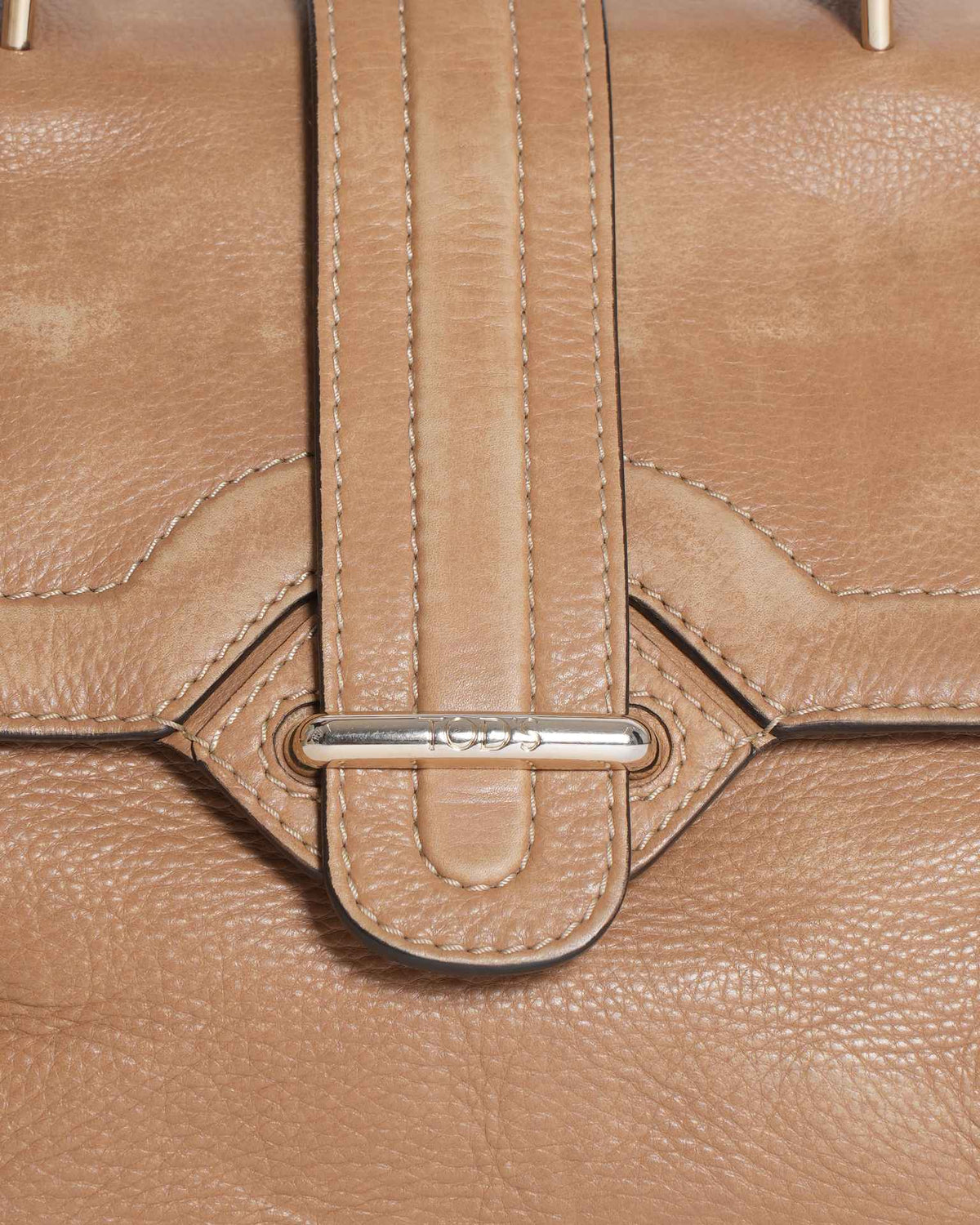 Tod's Brown Passante Patta Bag