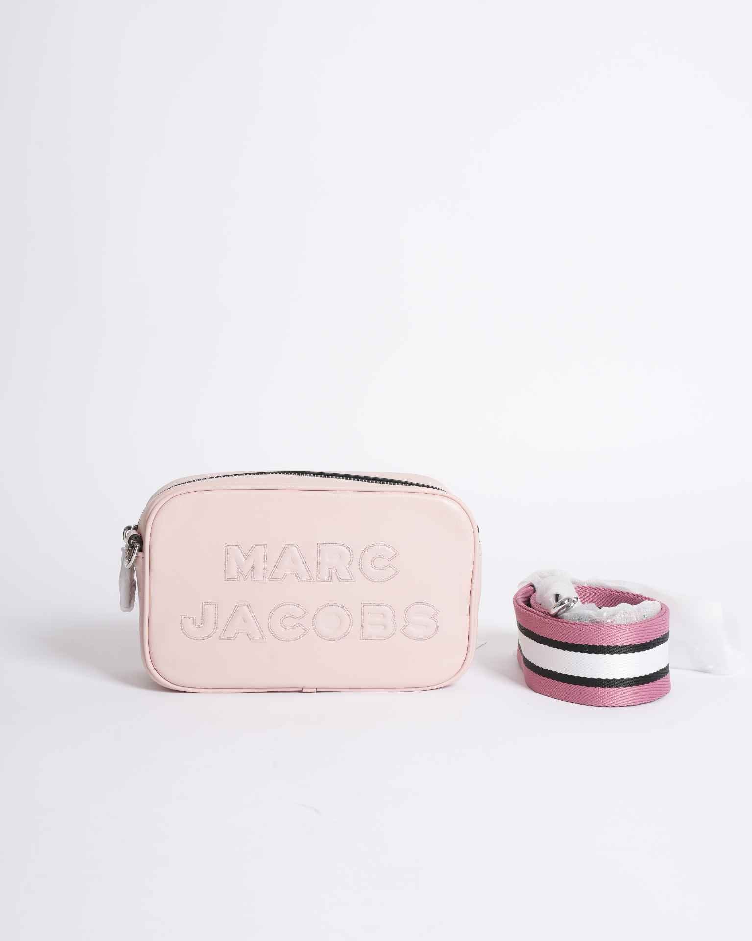 New Marc Jacobs Flash Leather Camera Zipper Crossbody Bag
