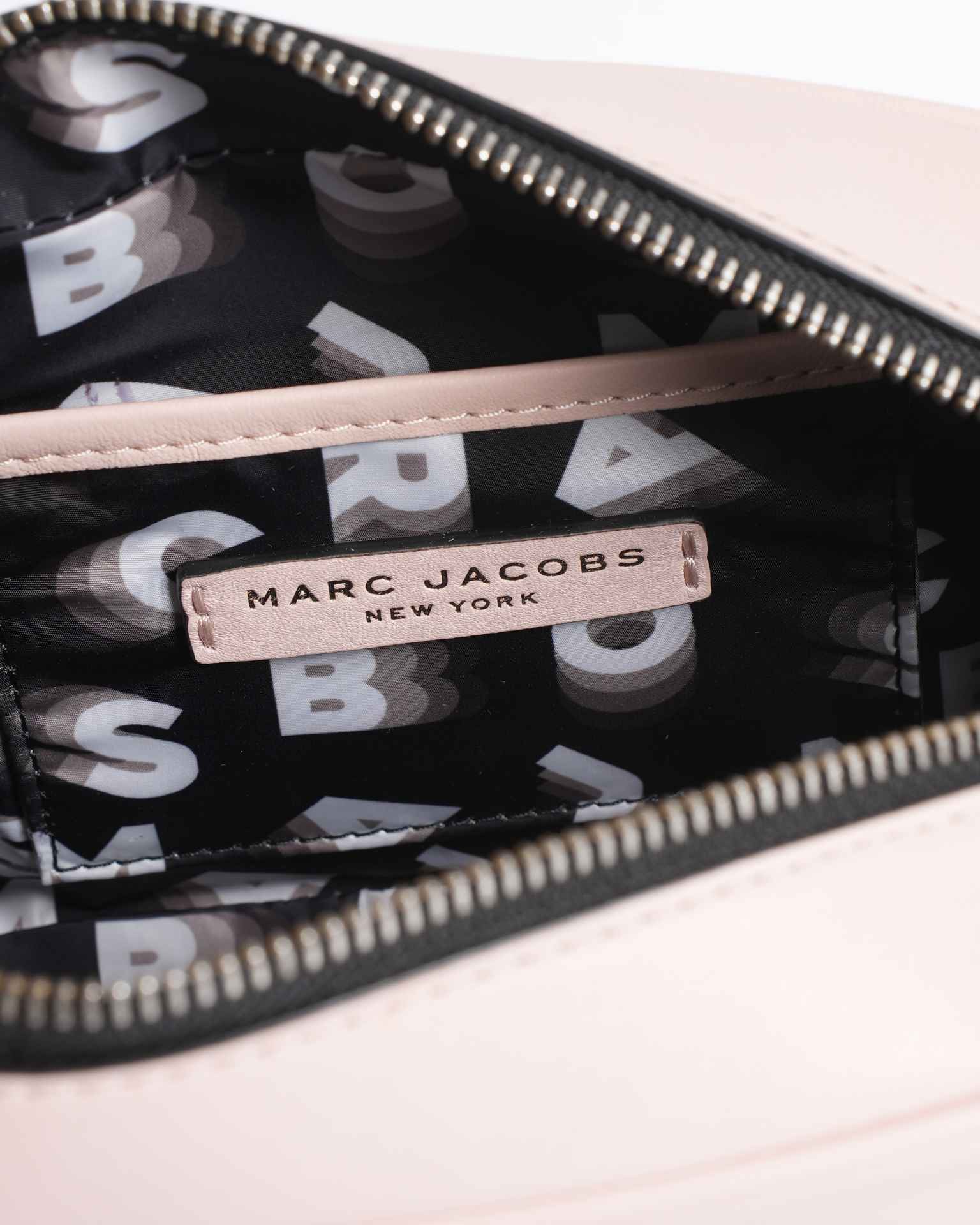 New Marc Jacobs Flash Leather Camera Zipper Crossbody Bag