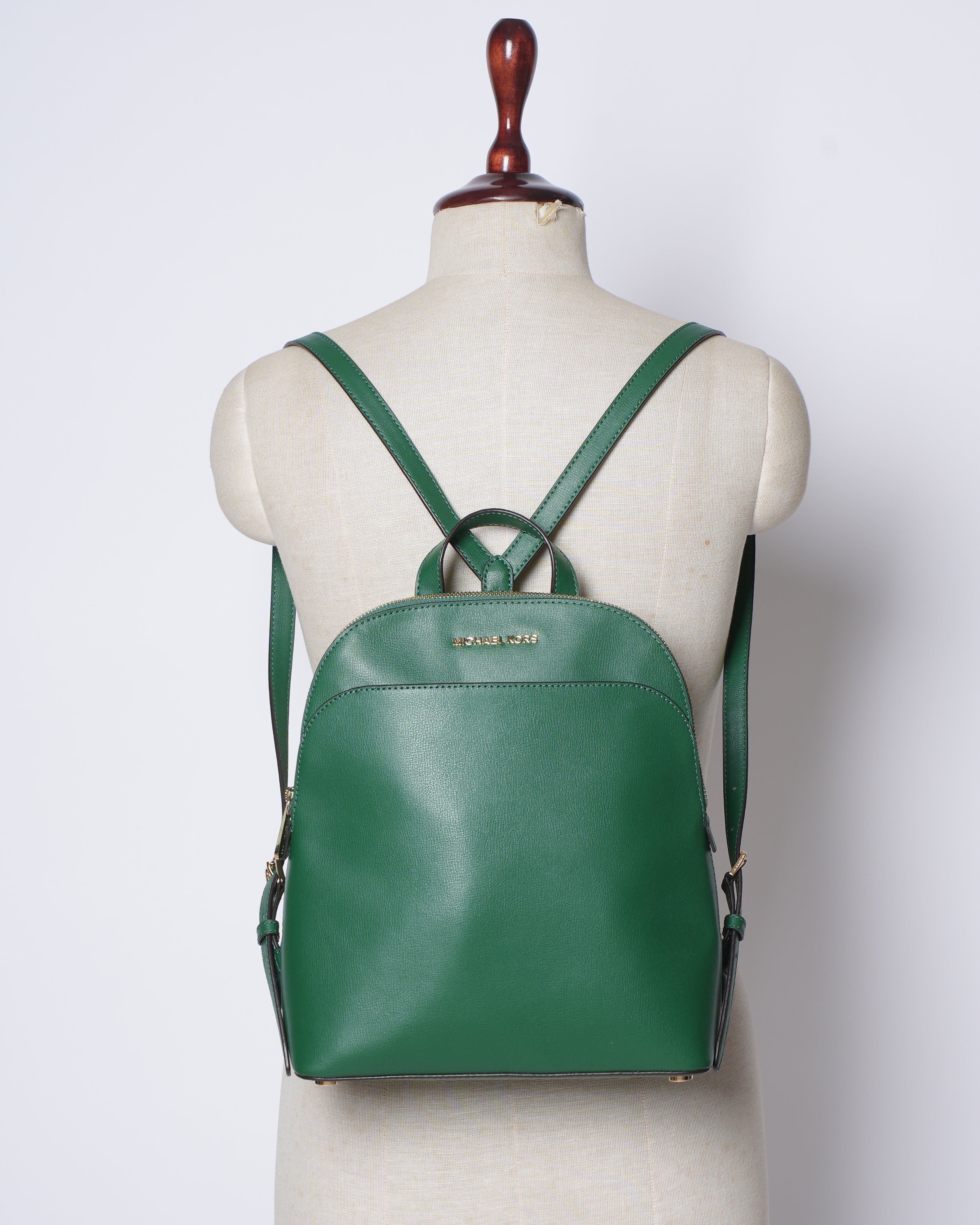 MK Green Backpack