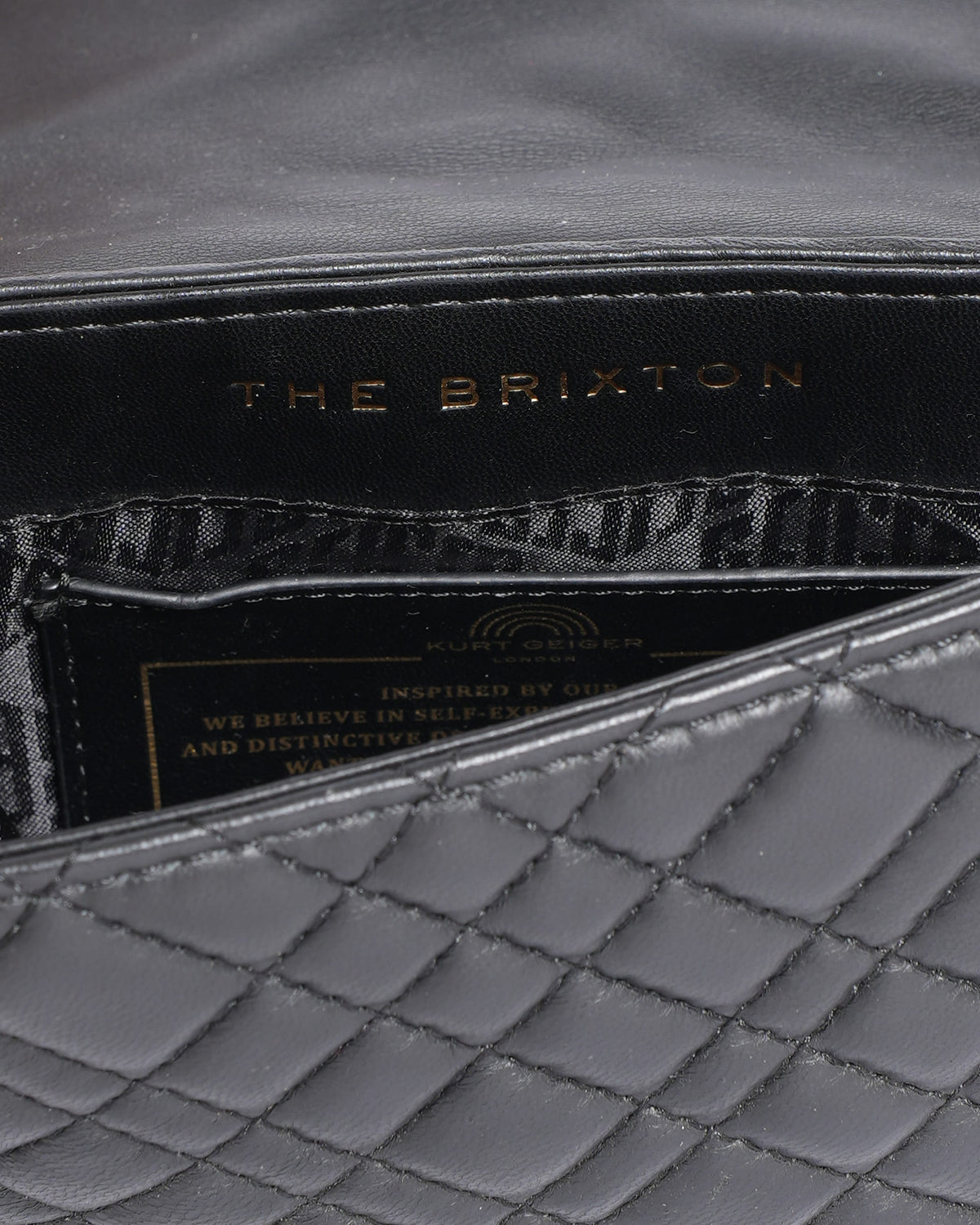 Kurt Geiger Brixton Quilted Lock Bag