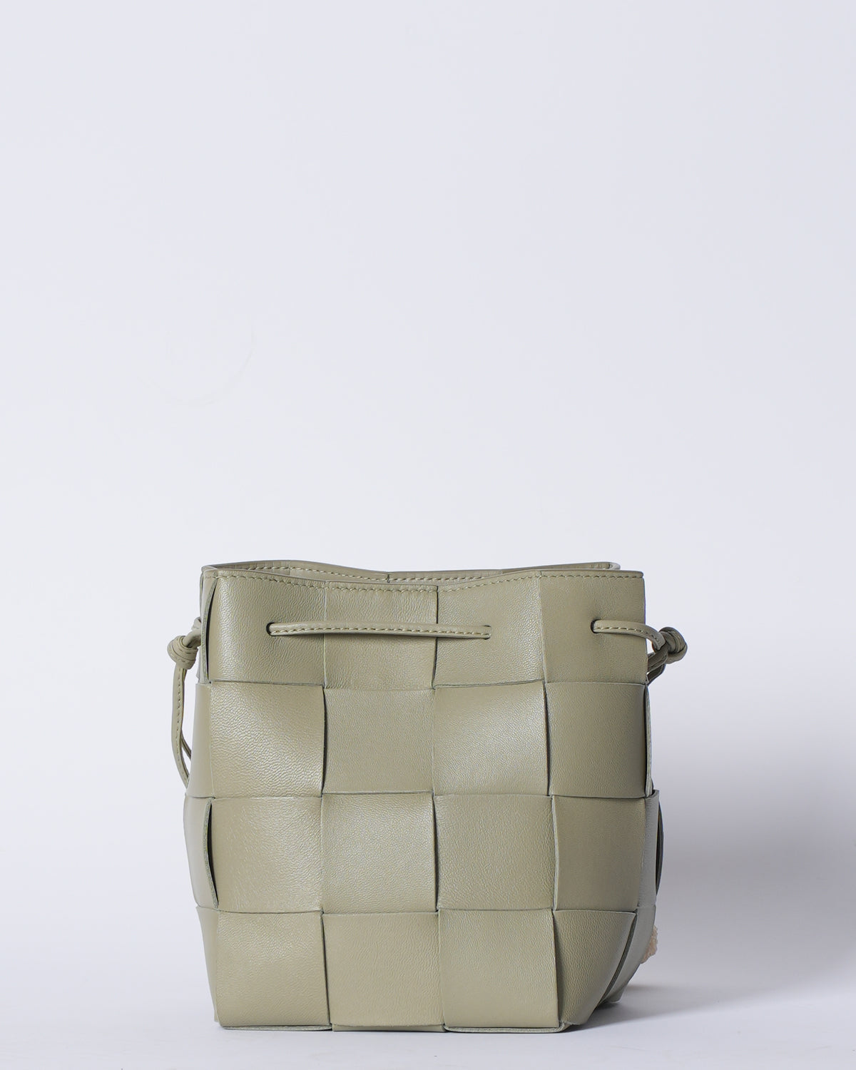 New bottega veneta Small  Cassette Travertine Bucket Bag