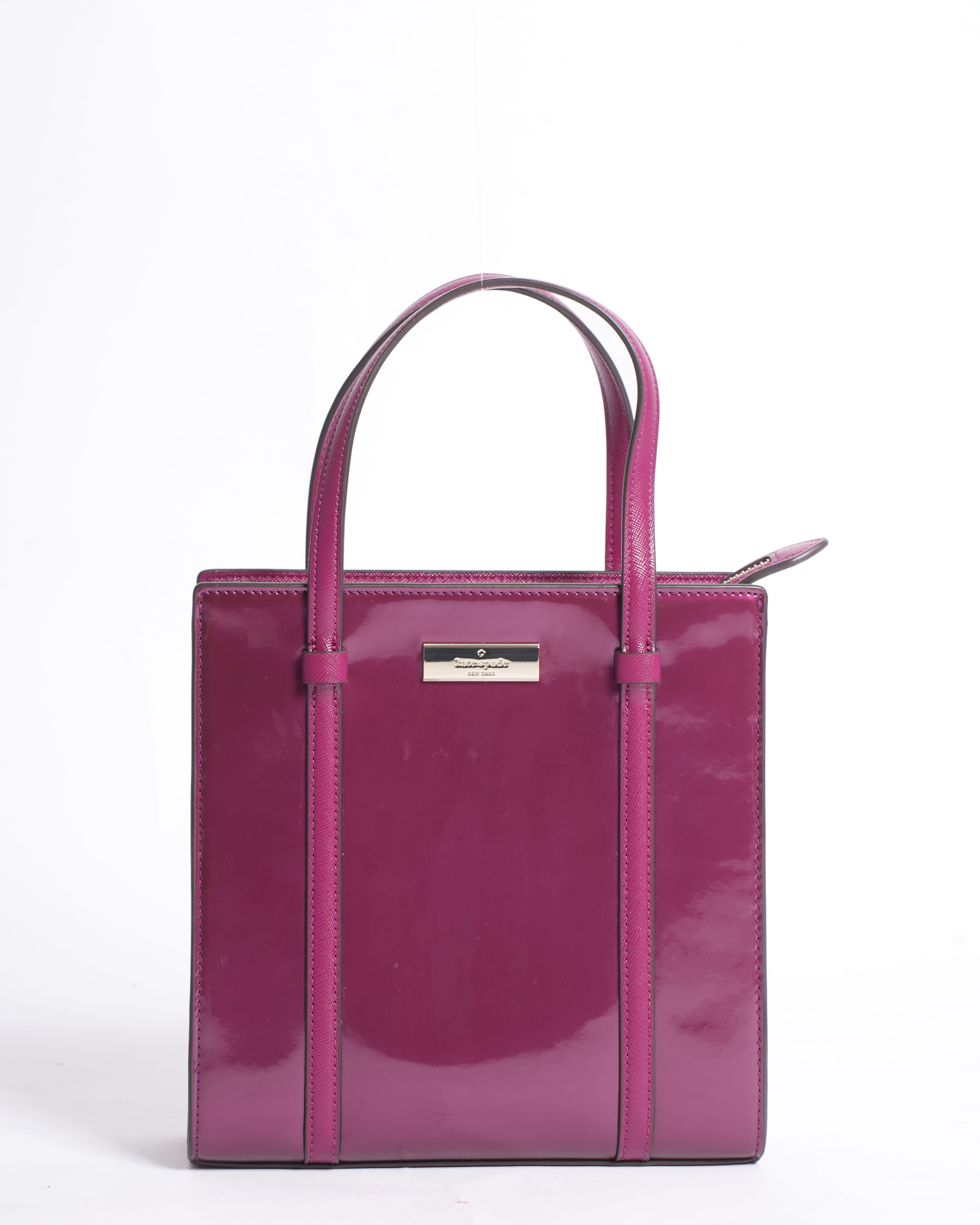 Kate Spade Patent Leather Small Top Handle Bag