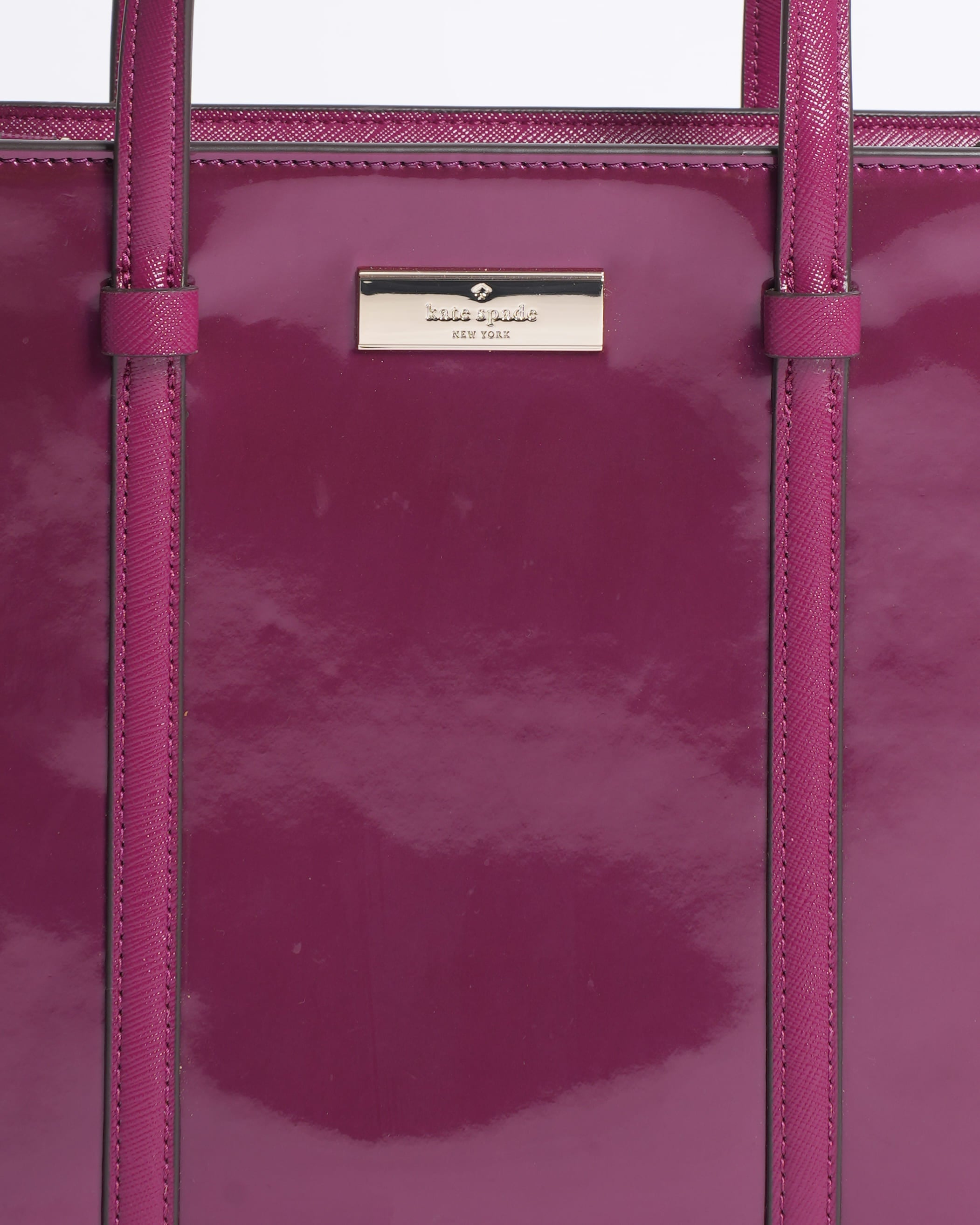 Kate Spade Patent Leather Small Top Handle Bag