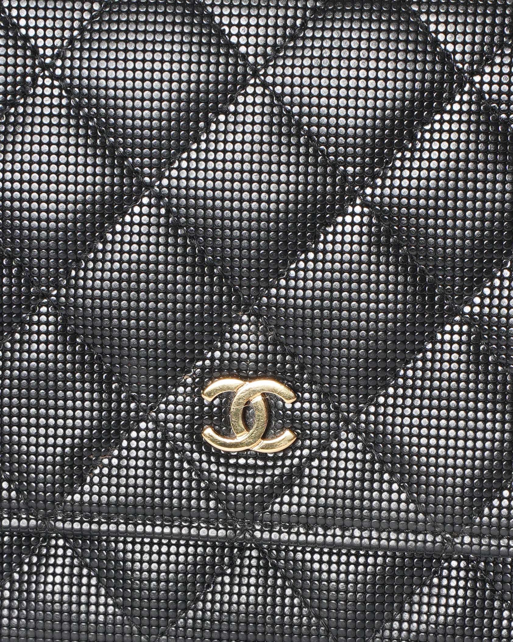 Chanel Black Quilted Caviar Leather Classic Bag