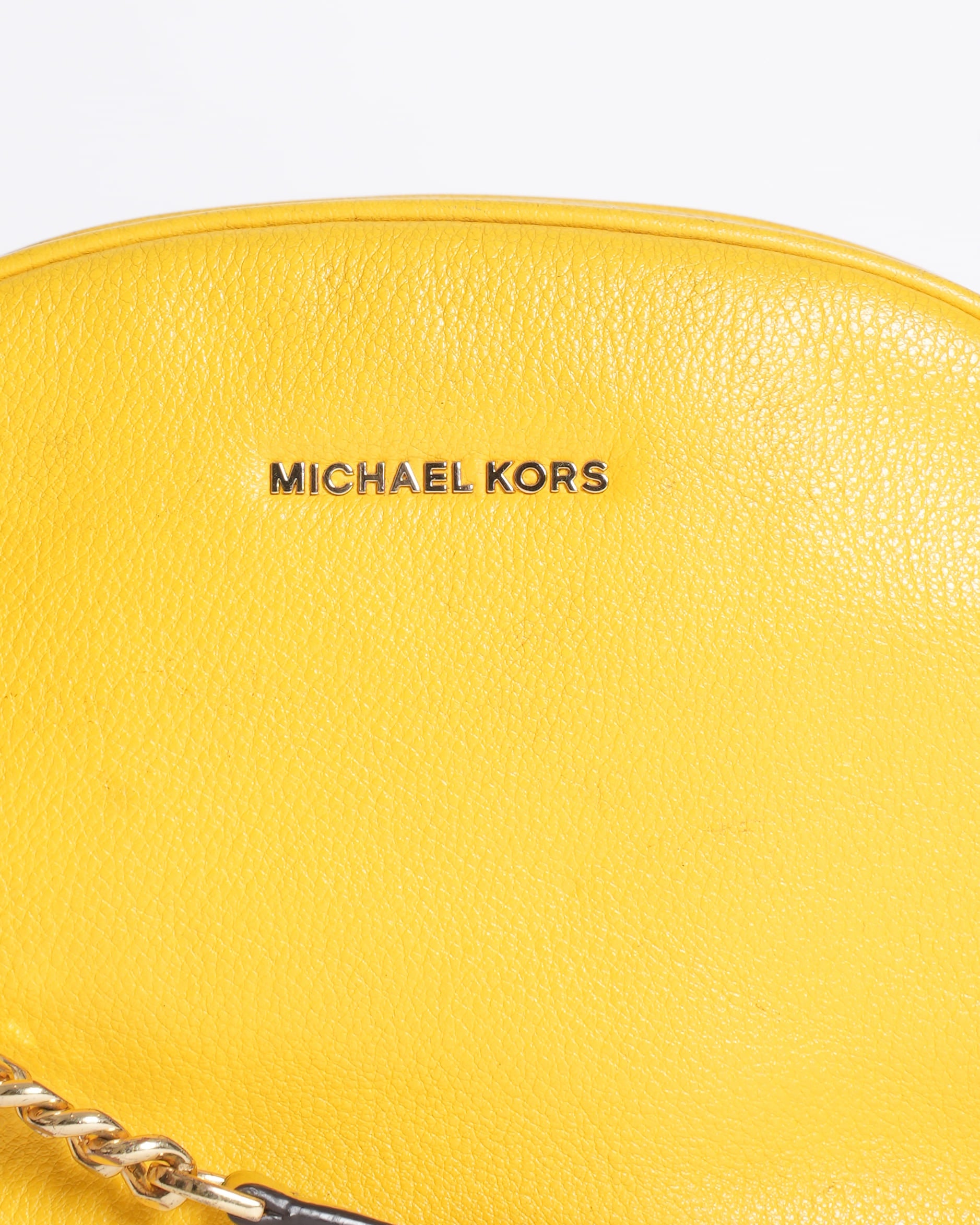 Michael Kors Yellow Crossbody Bag