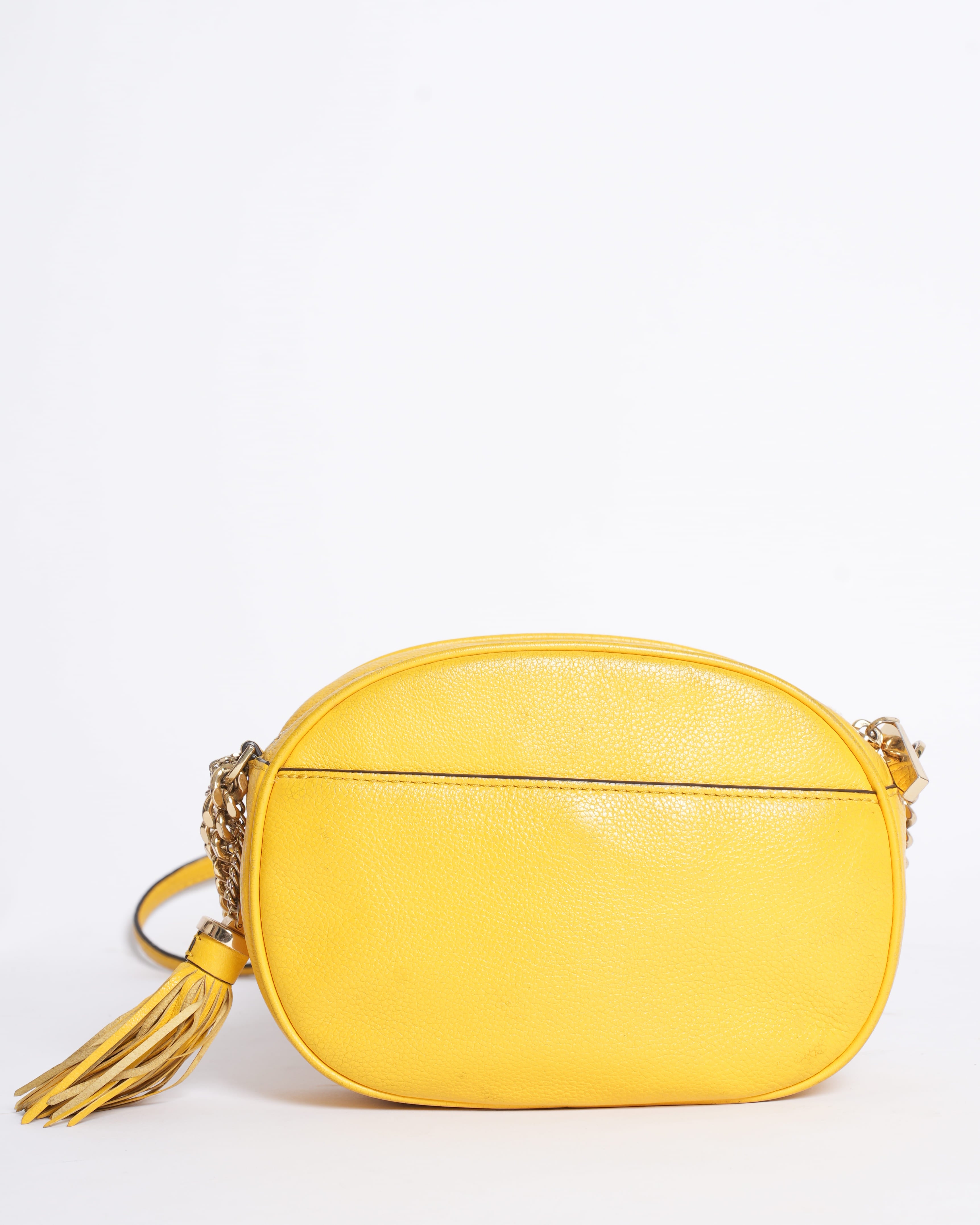 Michael Kors Yellow Crossbody Bag
