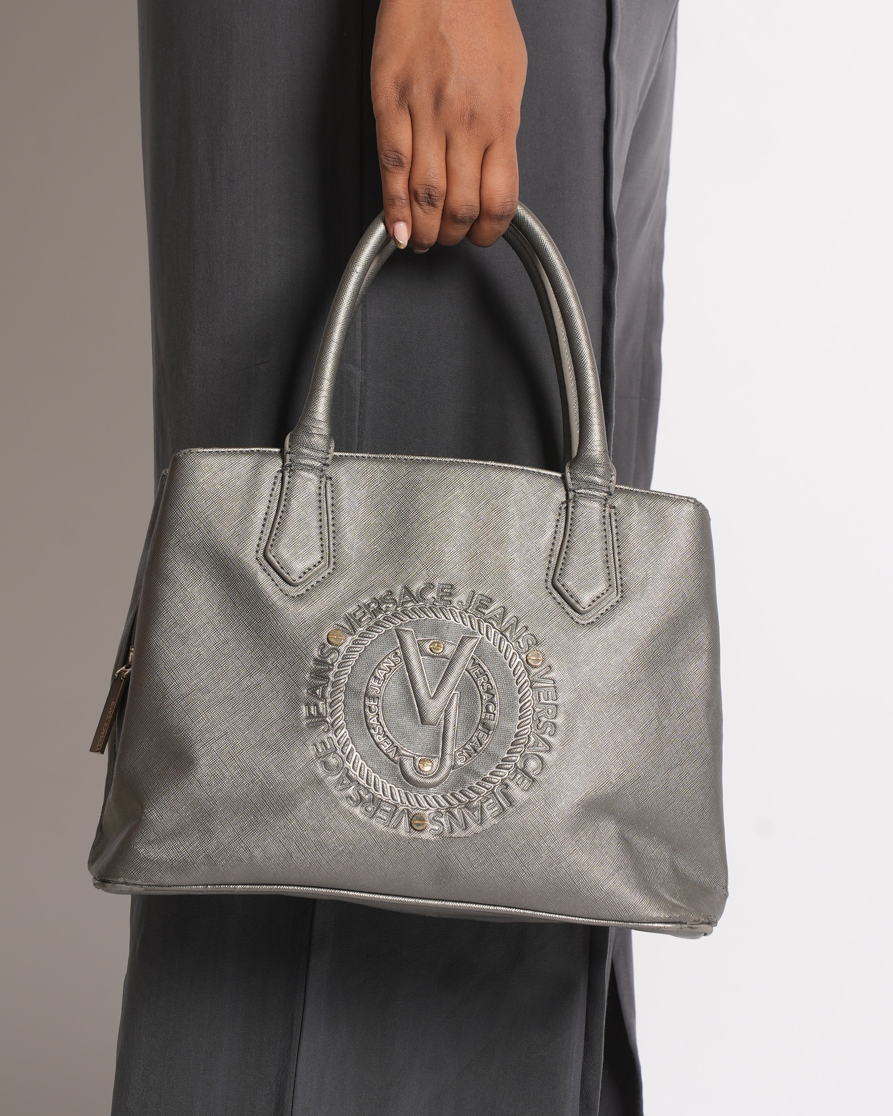 Versace jeans couture tote bag