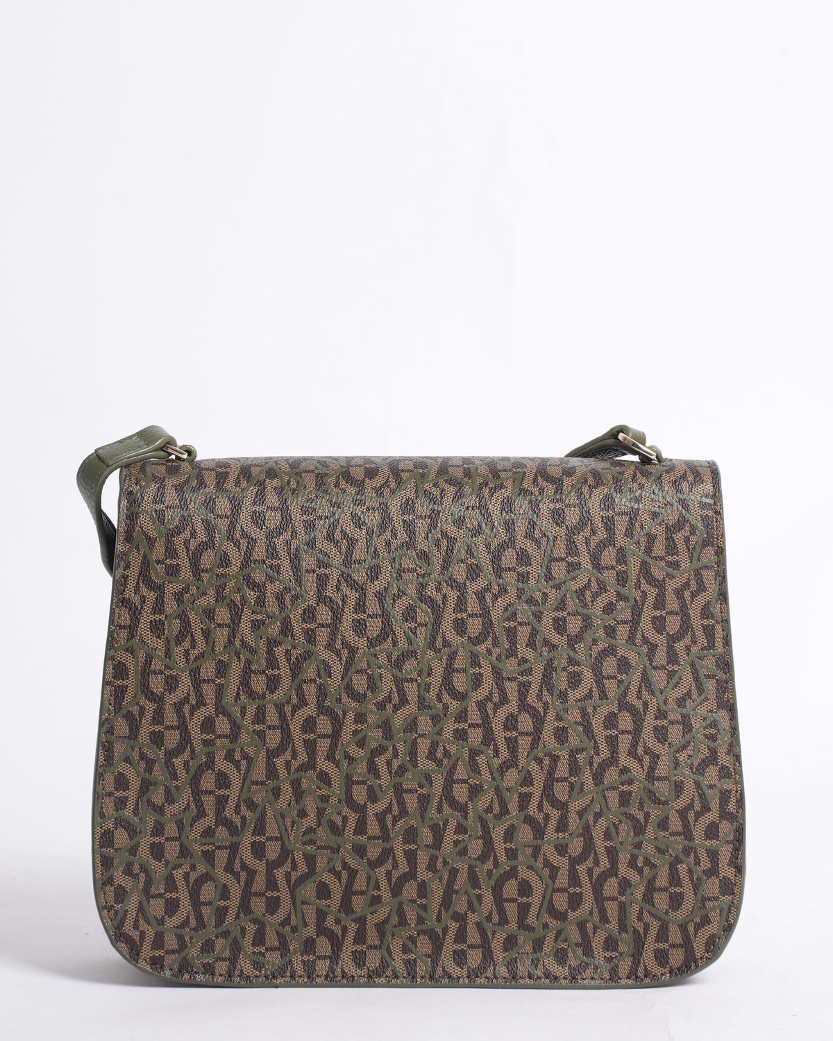 Aigner Monogram Crossbody Bag