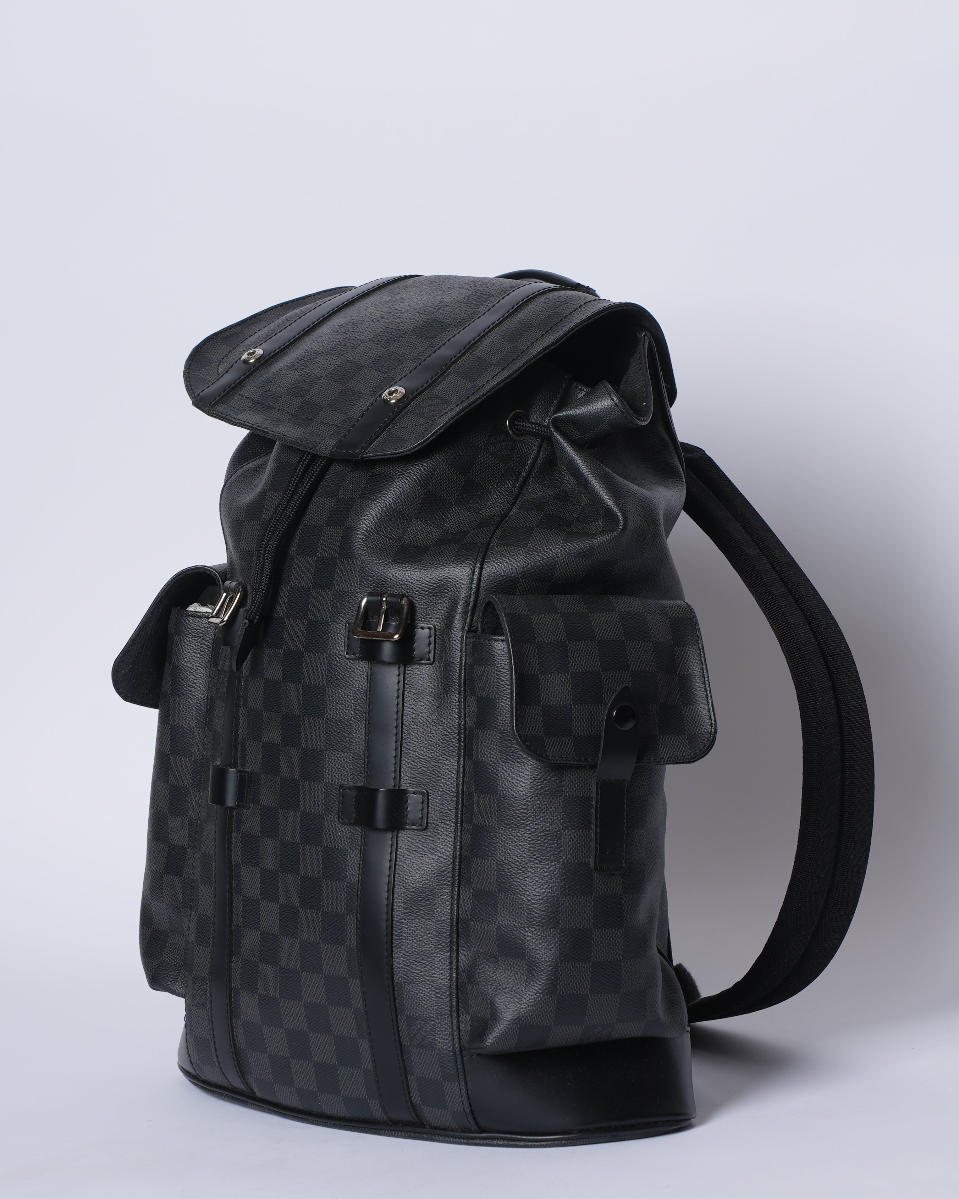 LV Zaino Christopher Damier Graphite Backpack