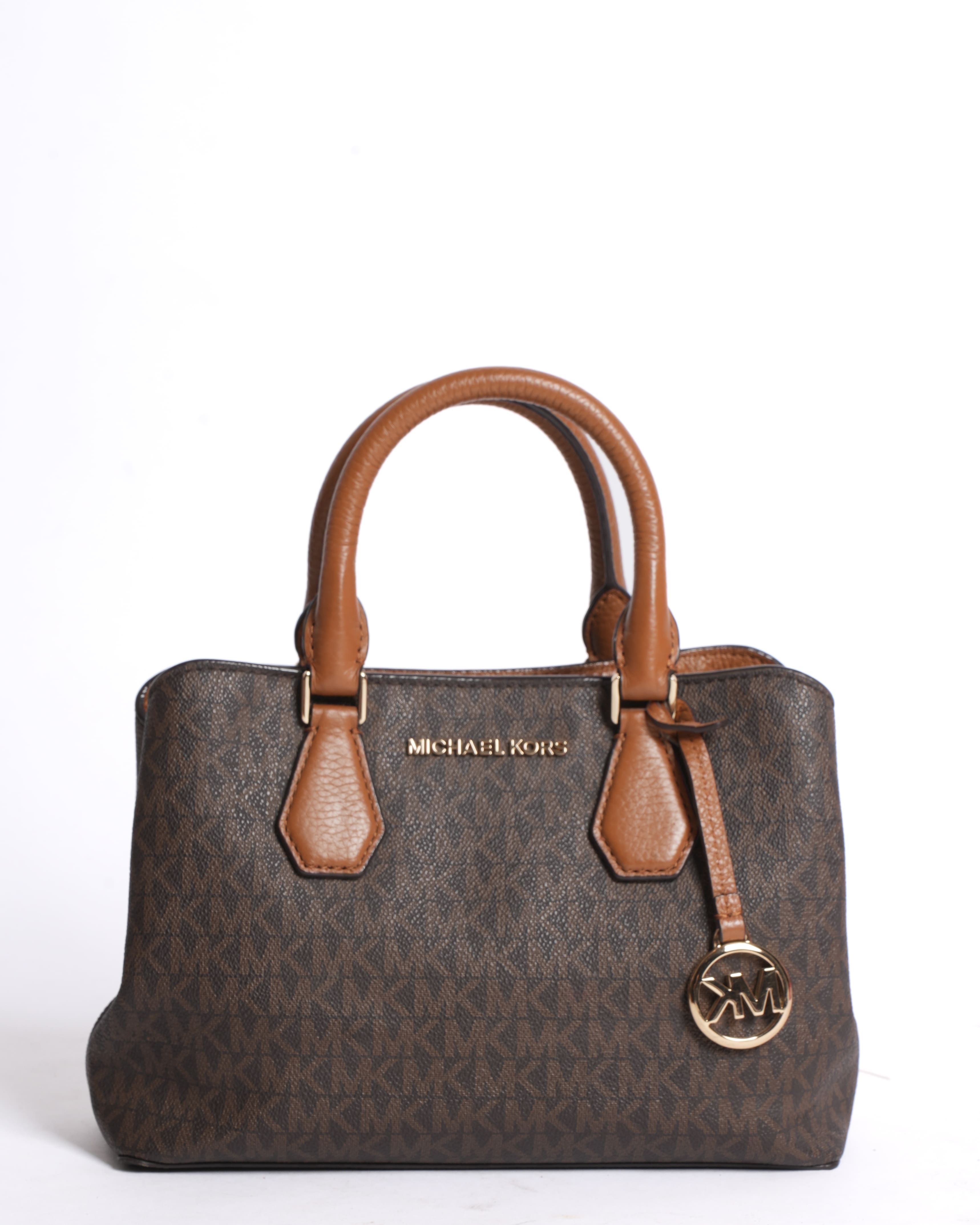 Michael Kors Monogram Small Top Handle Bag