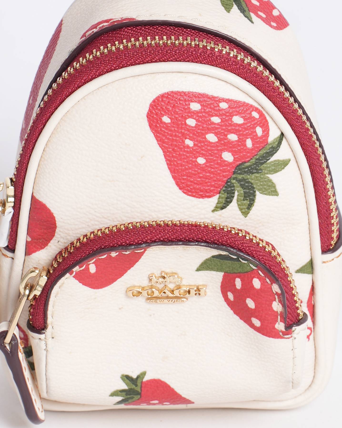 New Coach Detachable Mini Backpack Charm