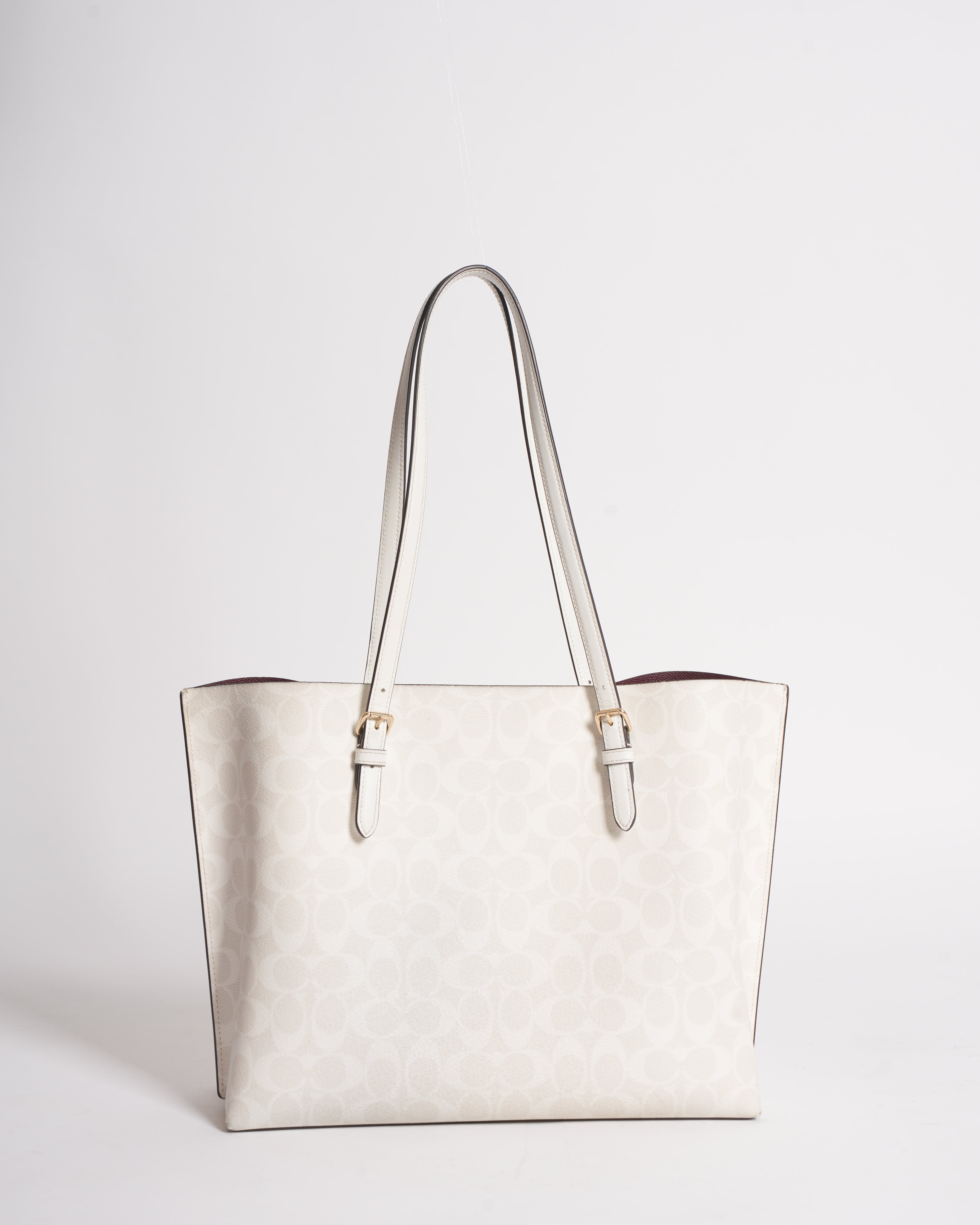 Coach Monogram Mollie Tote In Signature Canvas