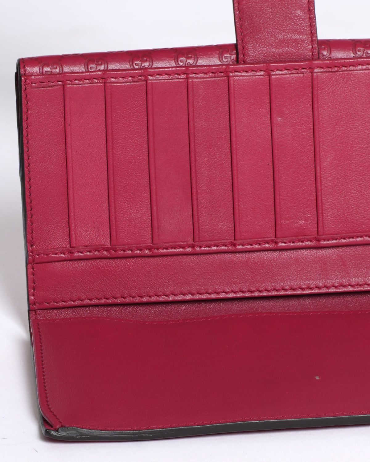 Gucci Micro Guccissima Continental Flap Wallet