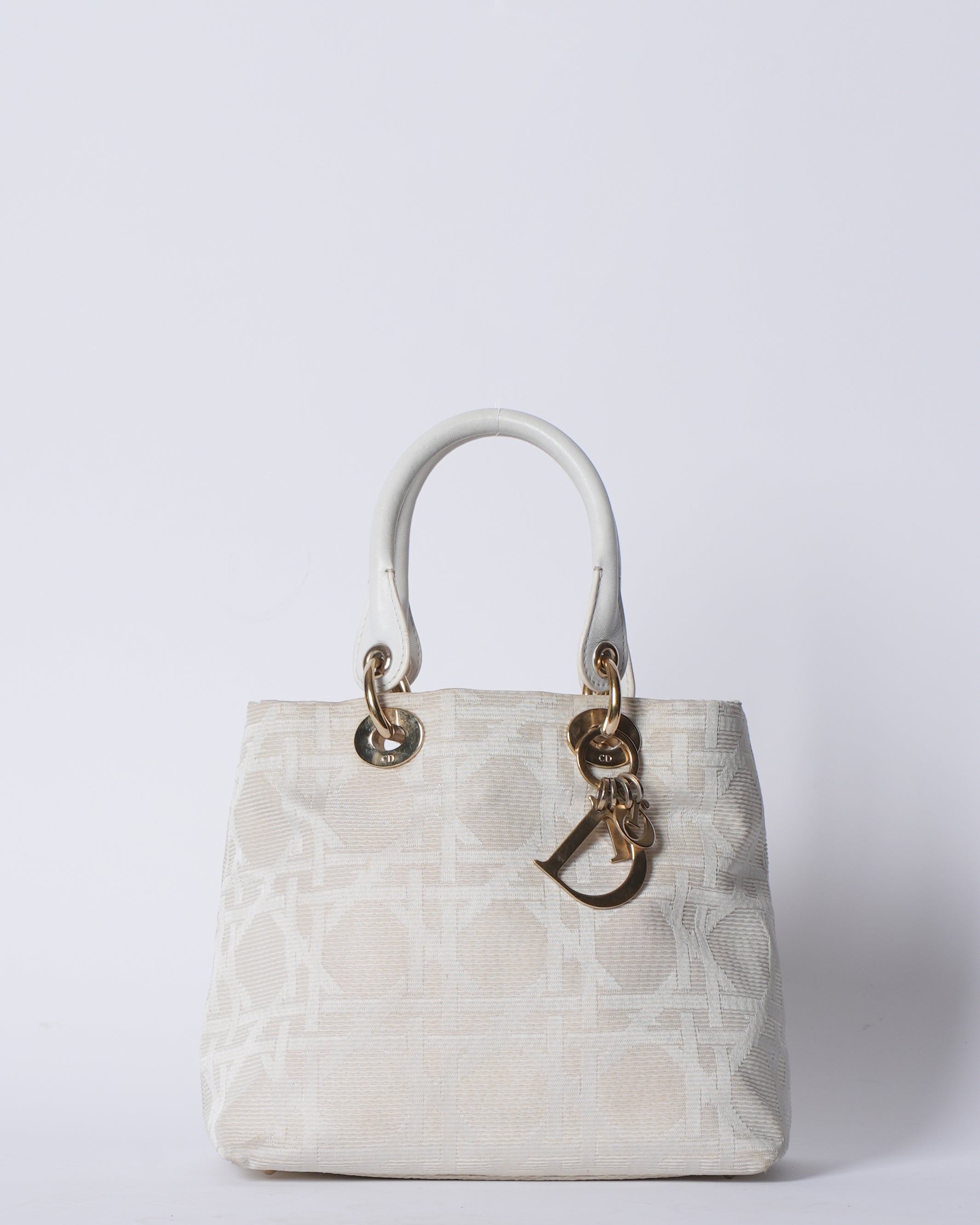 Christian Dior Cannage Jacquard Bag