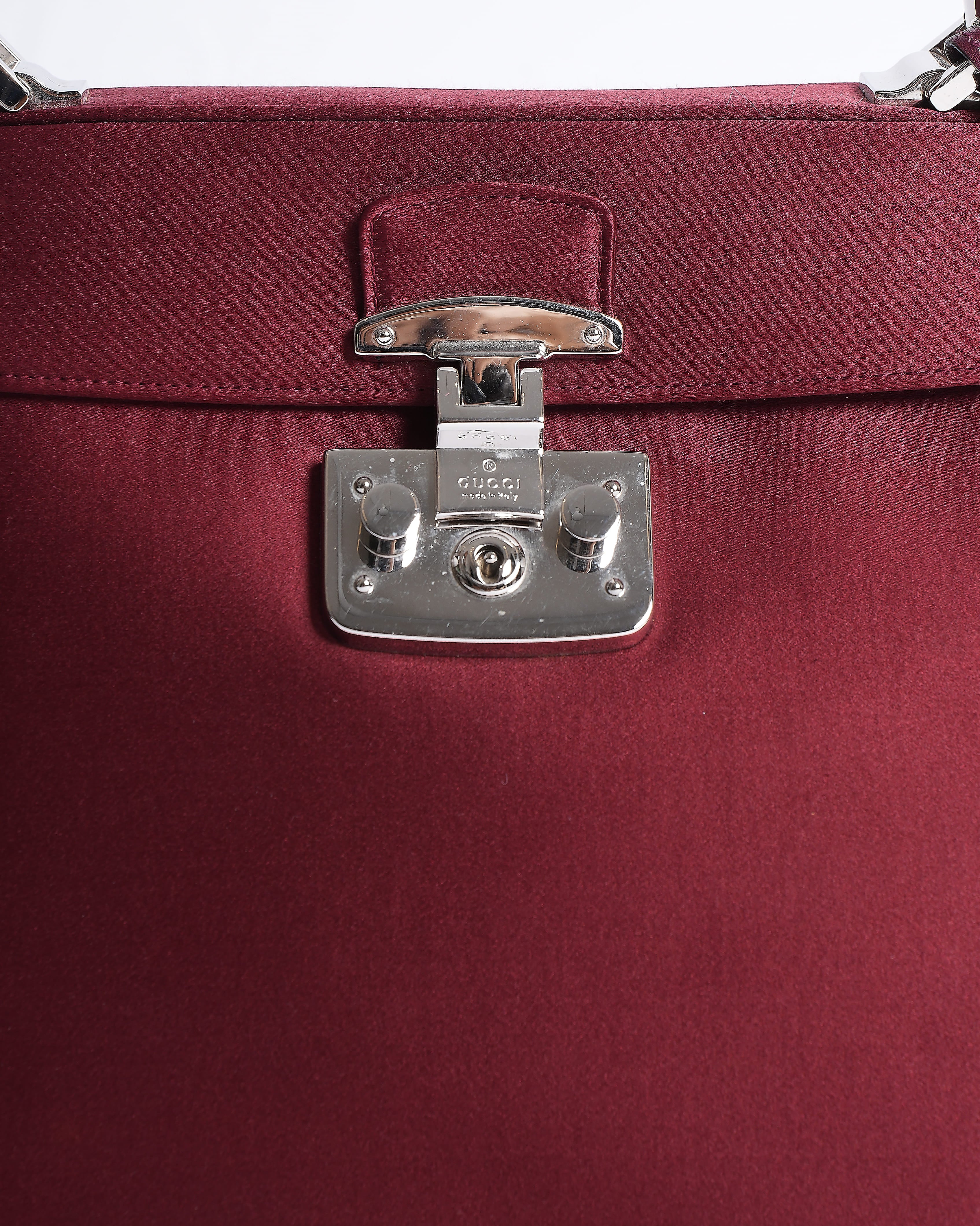 Gucci Maroon Top handle Bag