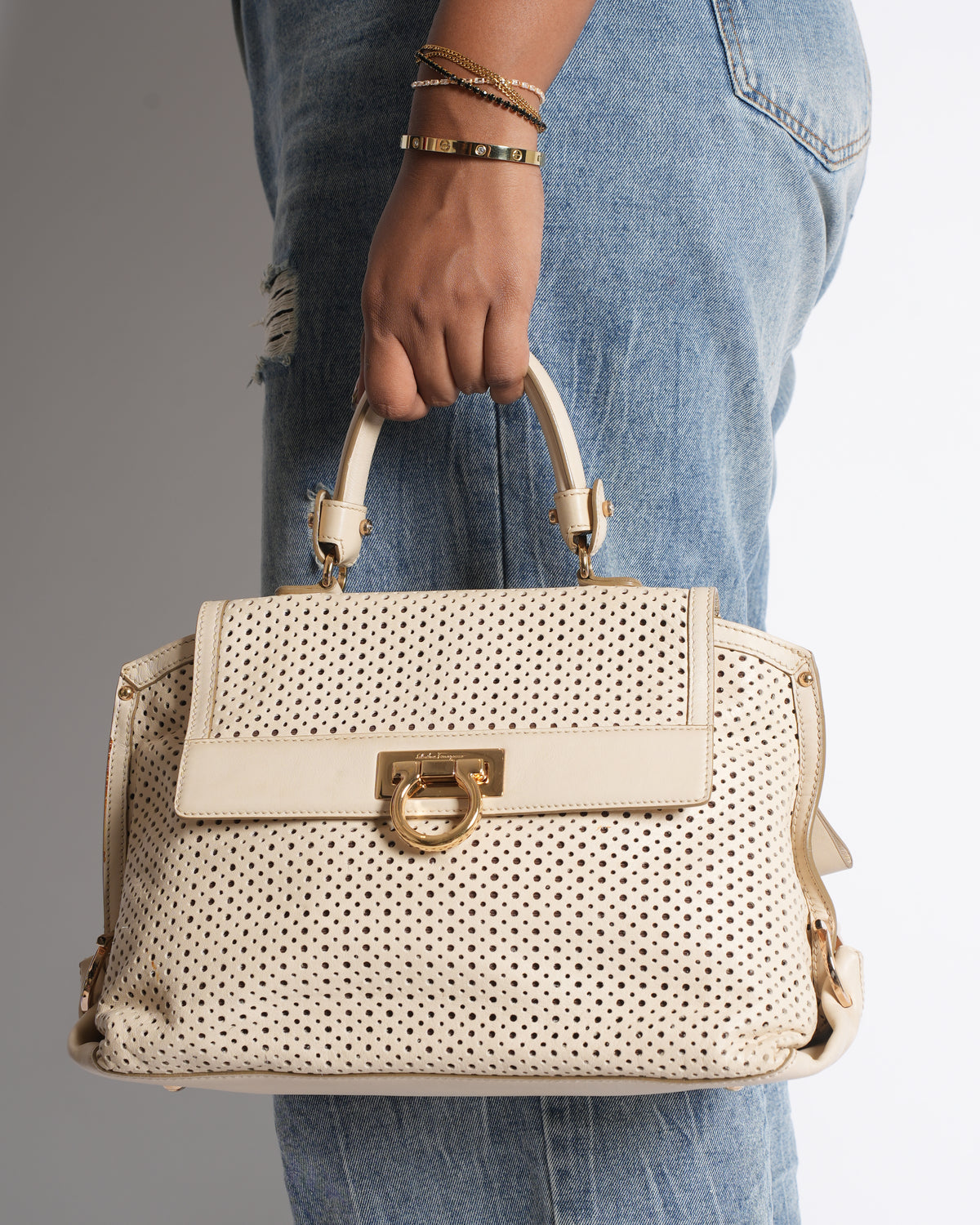 Salvatore ferrragamo Cutout bag