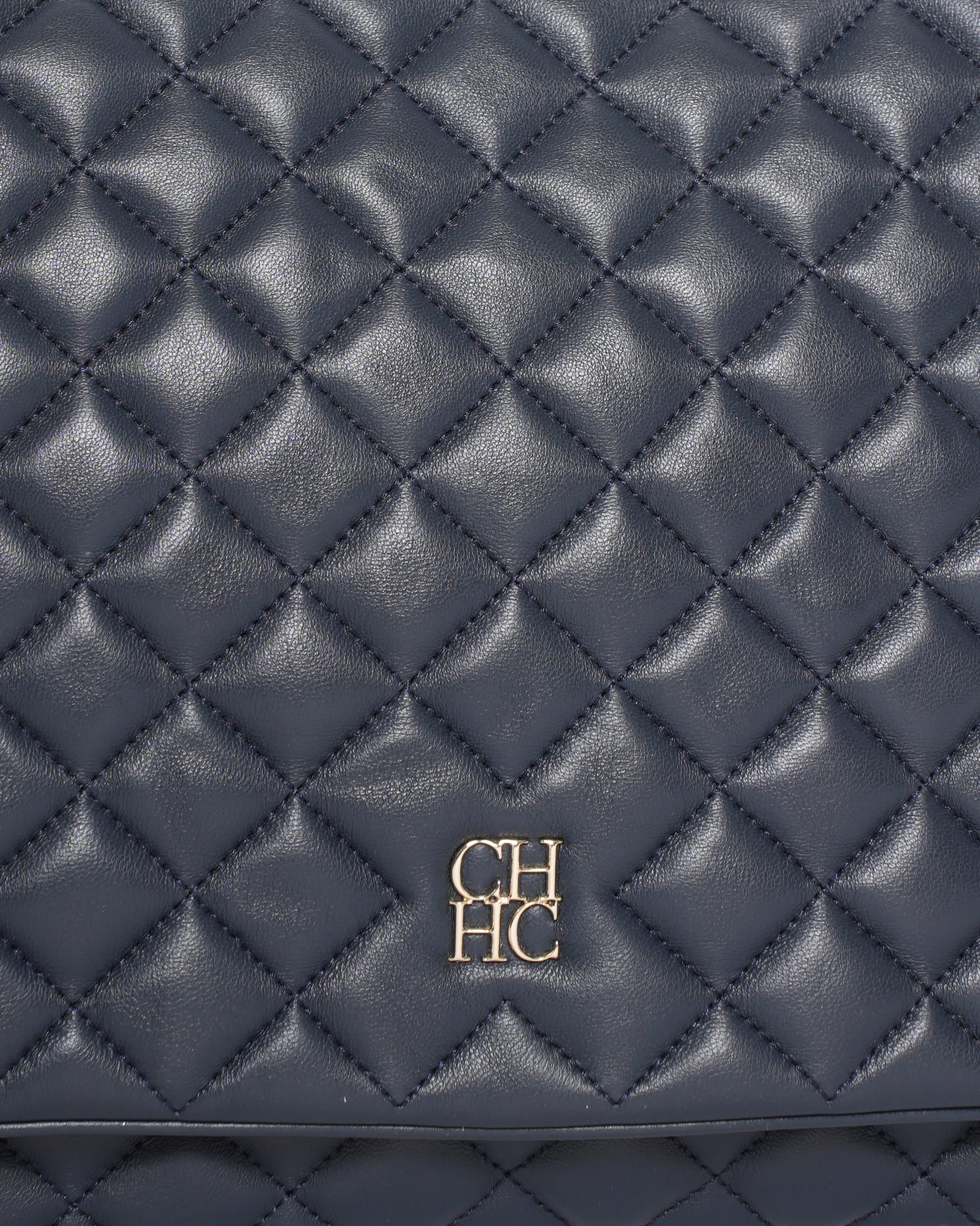 Carolina Herrera Quilted Crossbody Bag in Black