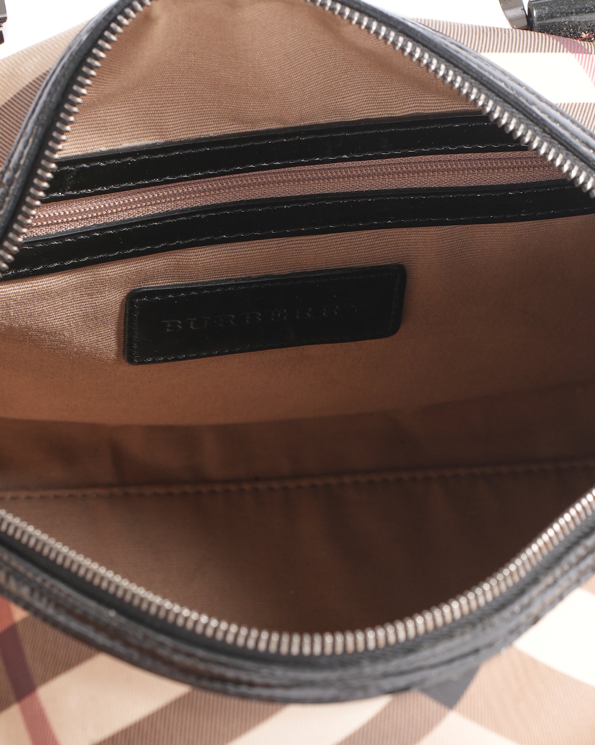 Burberry Nova Check Bowling Bag