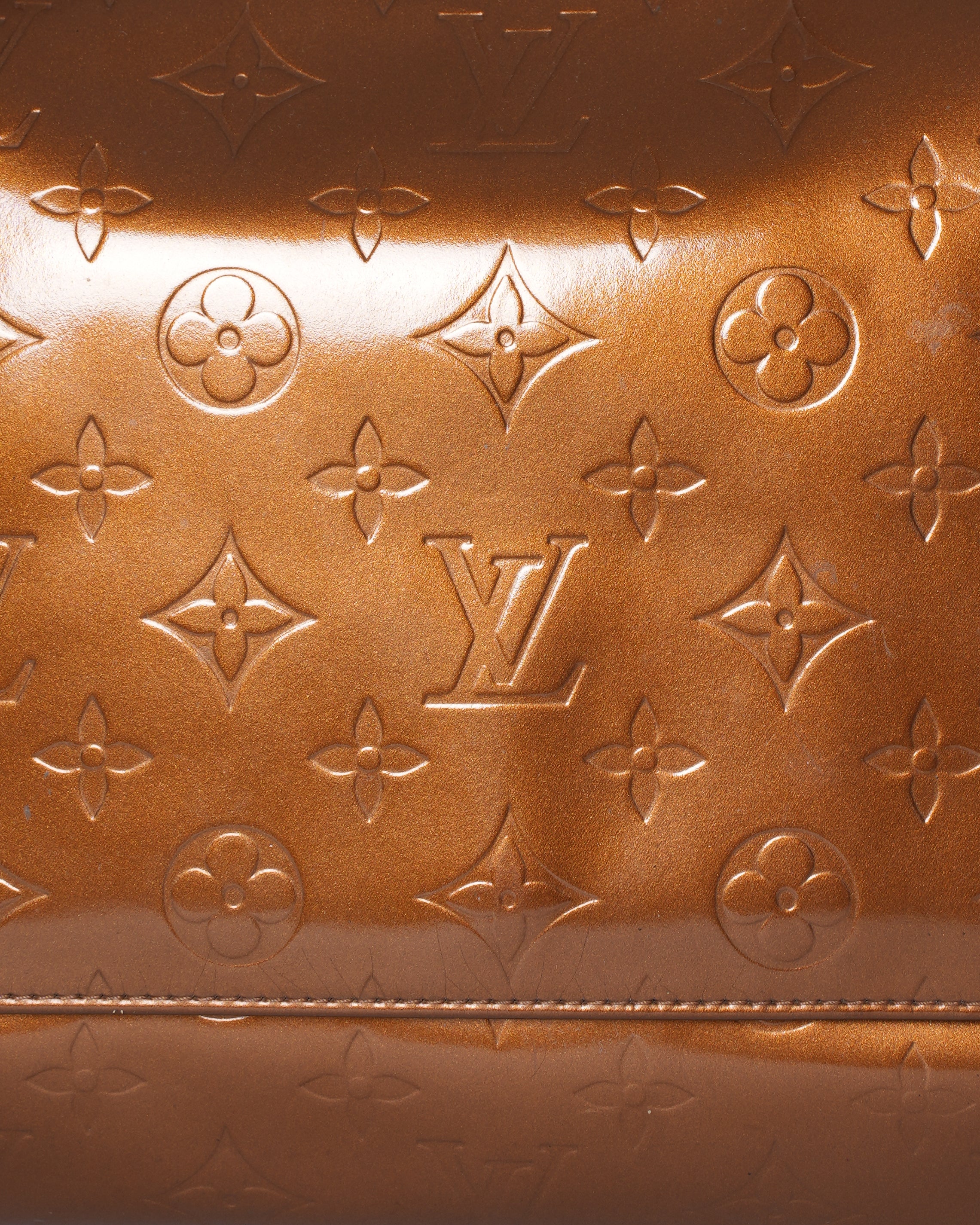 LV Brown Vernis Thompson Street Shoulder Bag