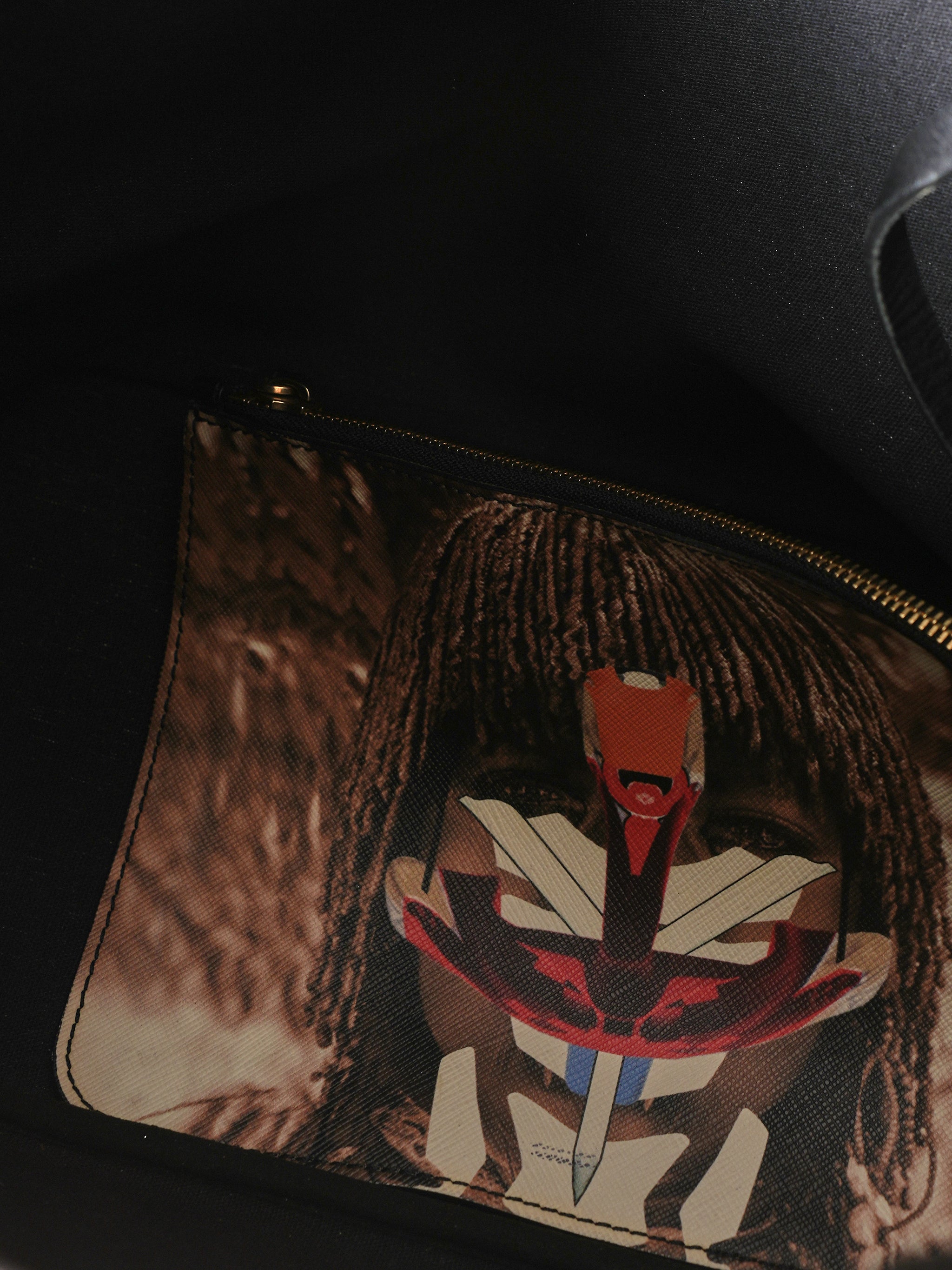 Givenchy Tribal Print Canvas Tote Bag