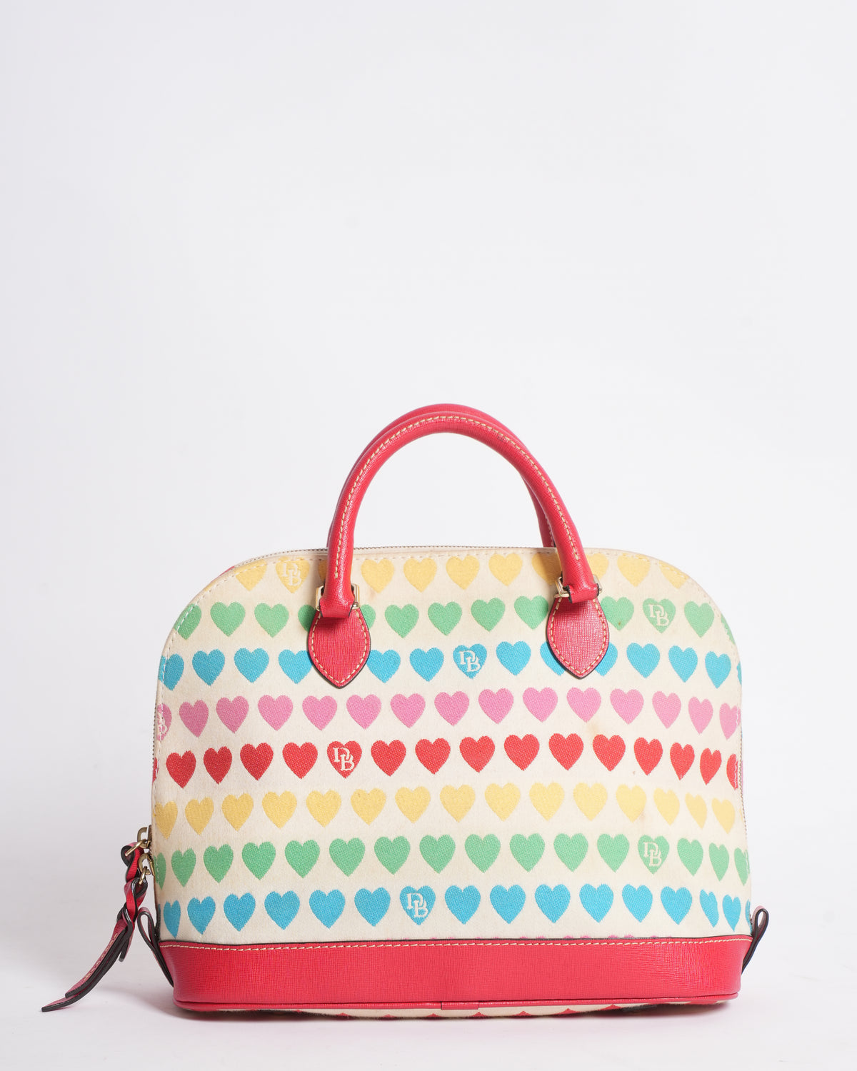 Dooney & Bourke Bitsy Multicolor Heart Bag