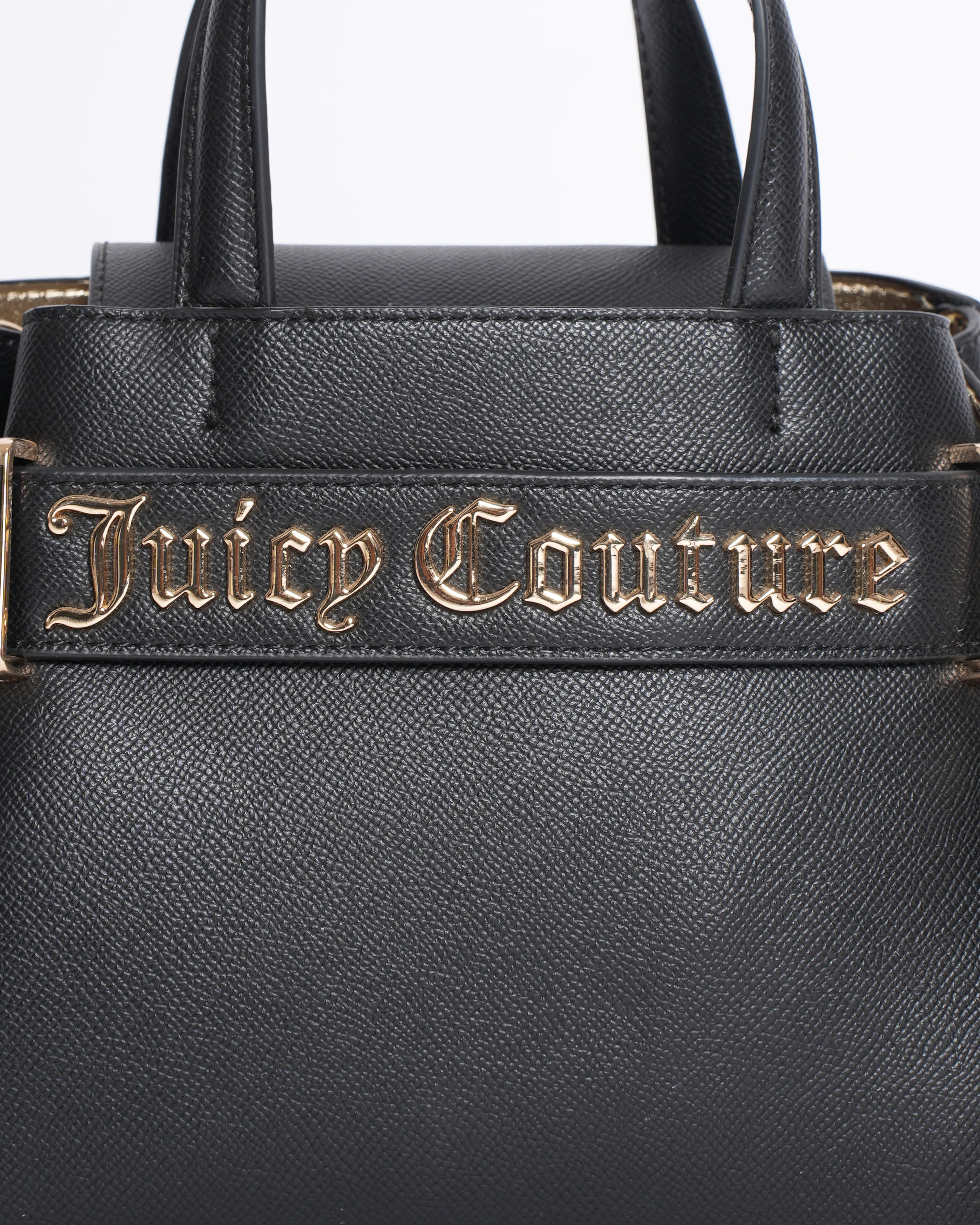 Juicy Couture Black Leather Crossbody Bag