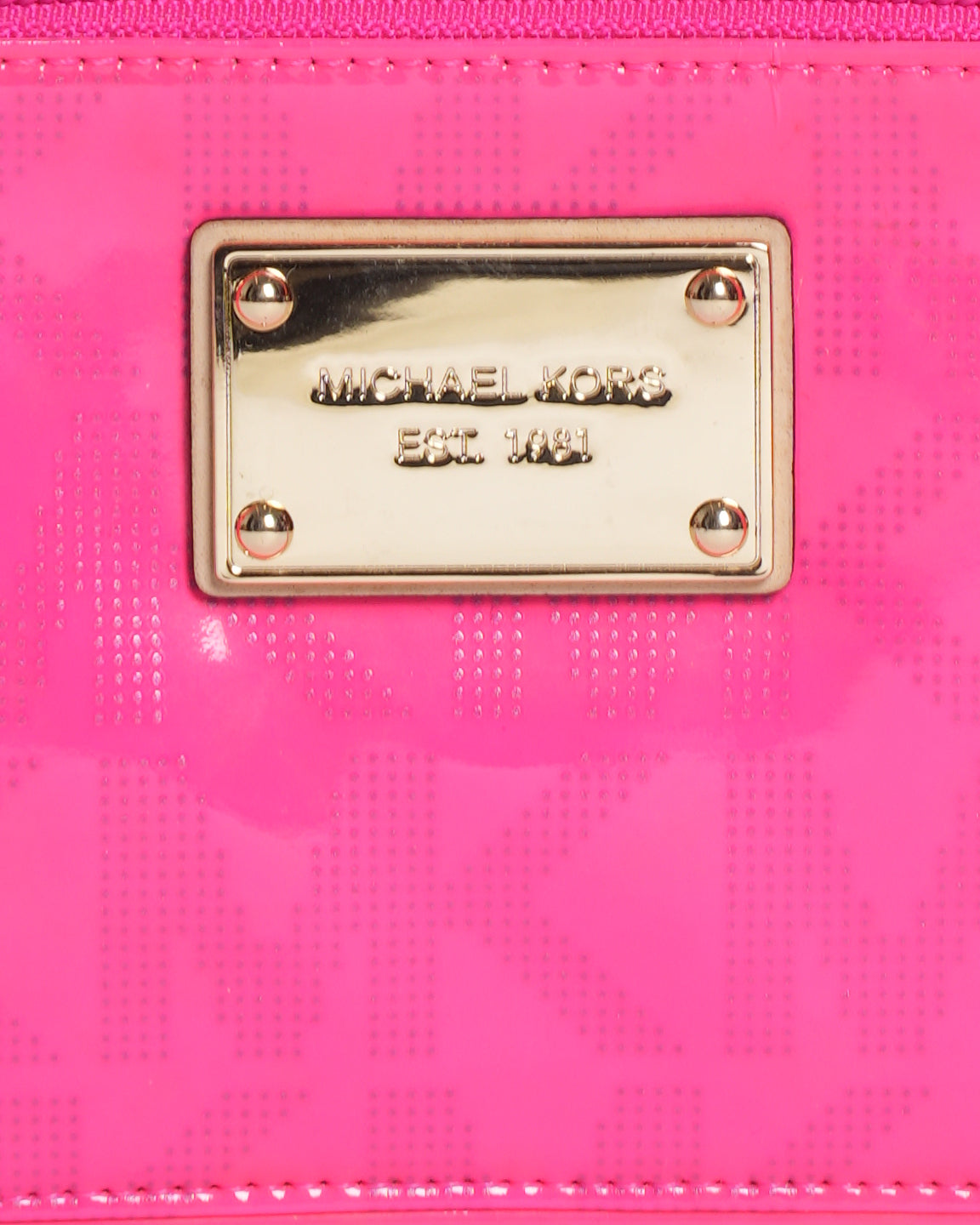 New Michael Kors Neon Mini Wristlet