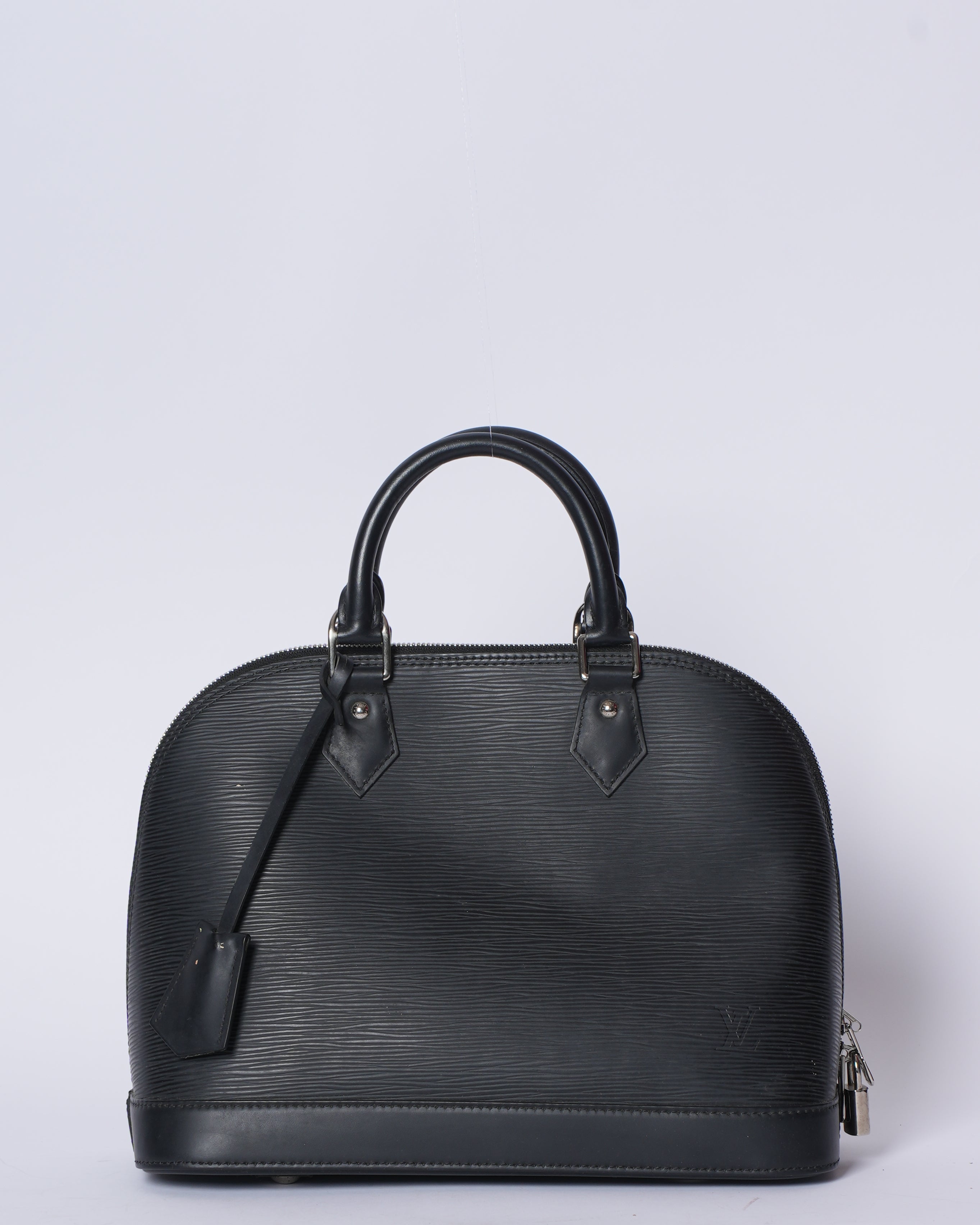 LV Epi Alma PM Bag In Black