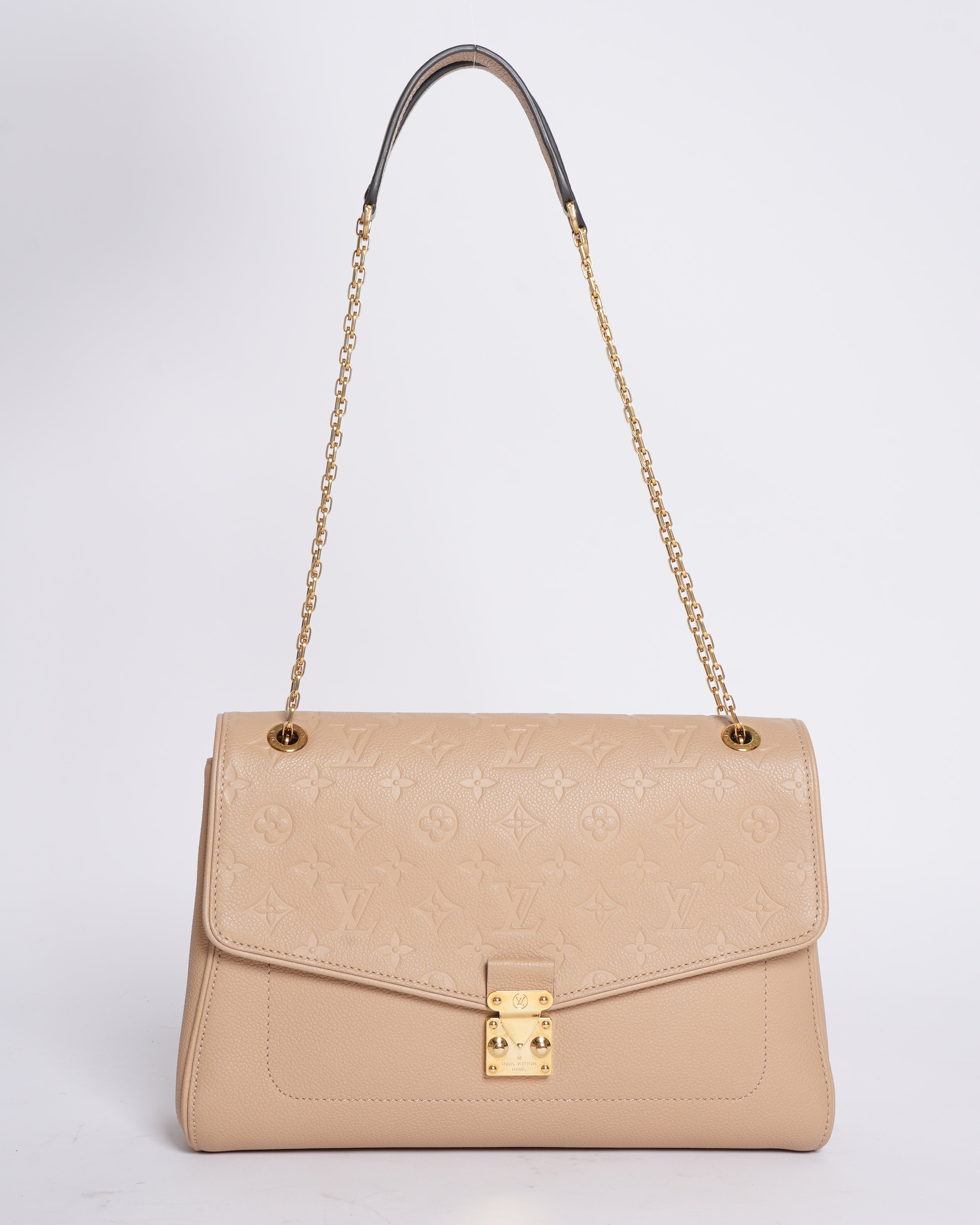 New Louis Vuitton Saint Germain MM Monogram Empreinte Leather Bag