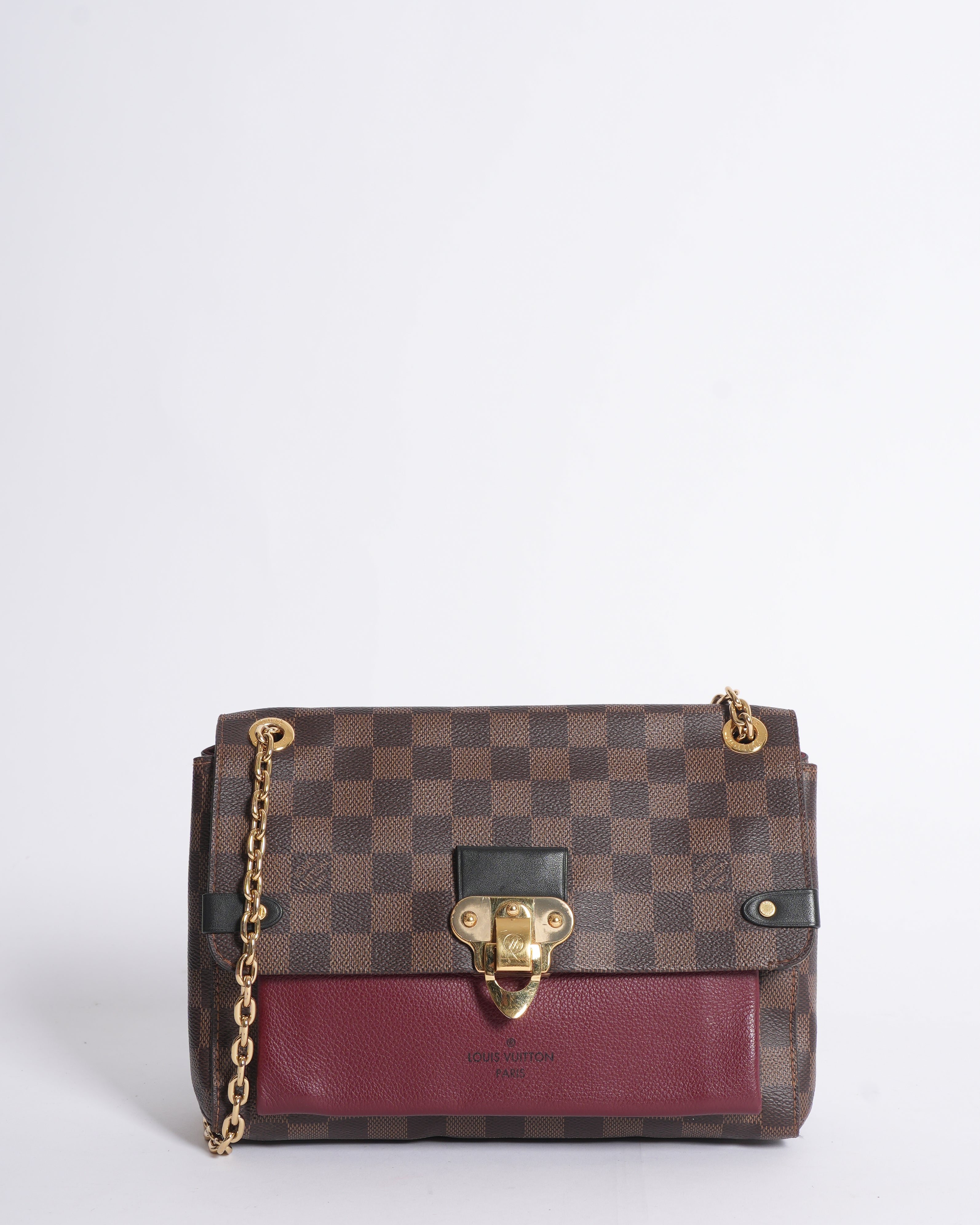 Louis vuitton Victoire Monogram Crossbody Bag In Brown & Maroon