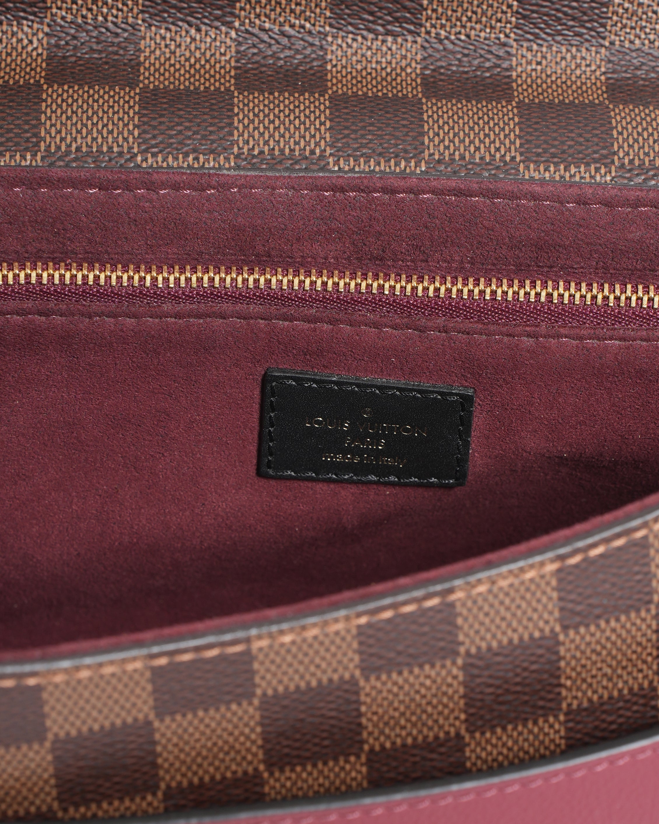 Louis vuitton Victoire Monogram Crossbody Bag In Brown & Maroon