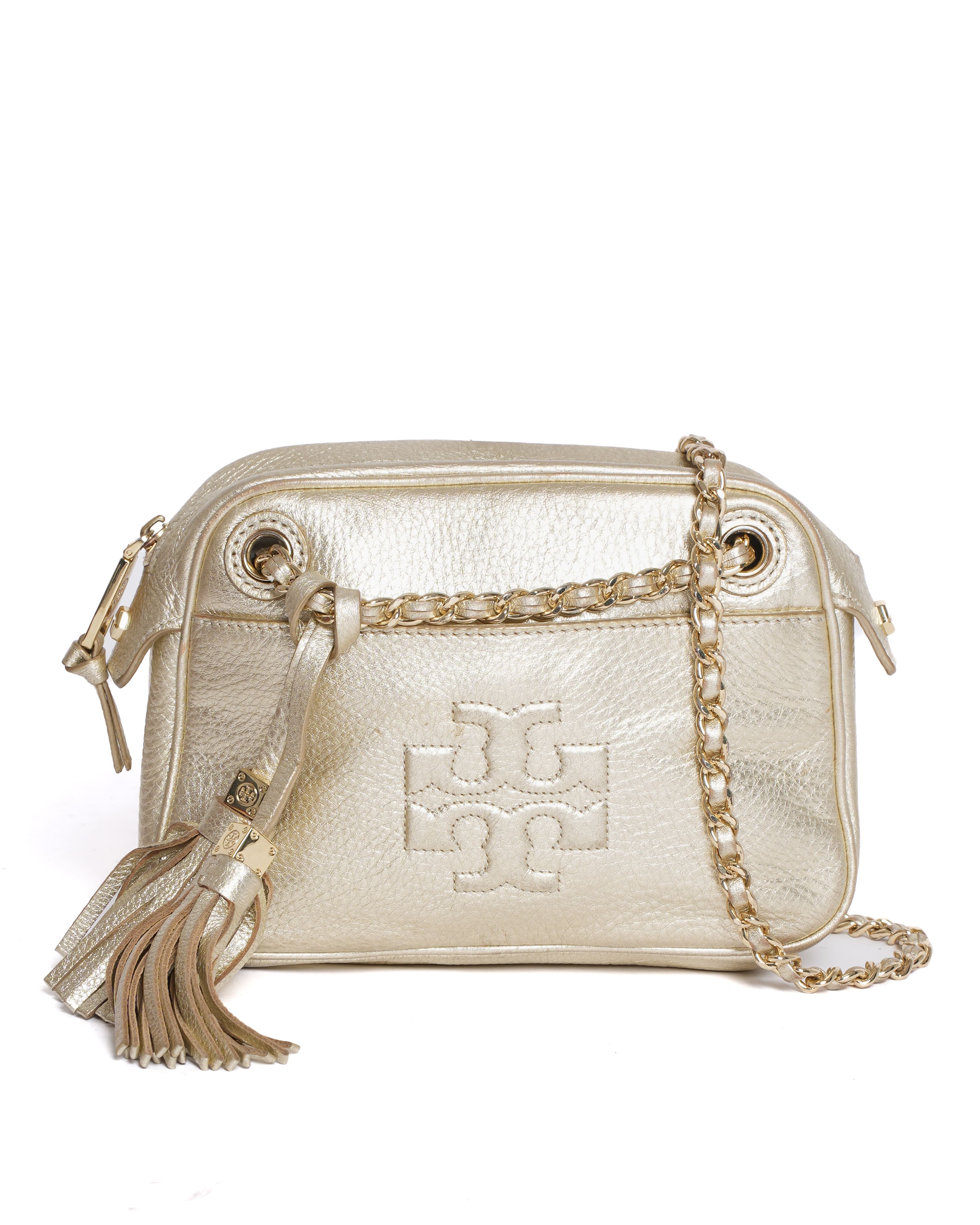 Tory Burch Gold Bag