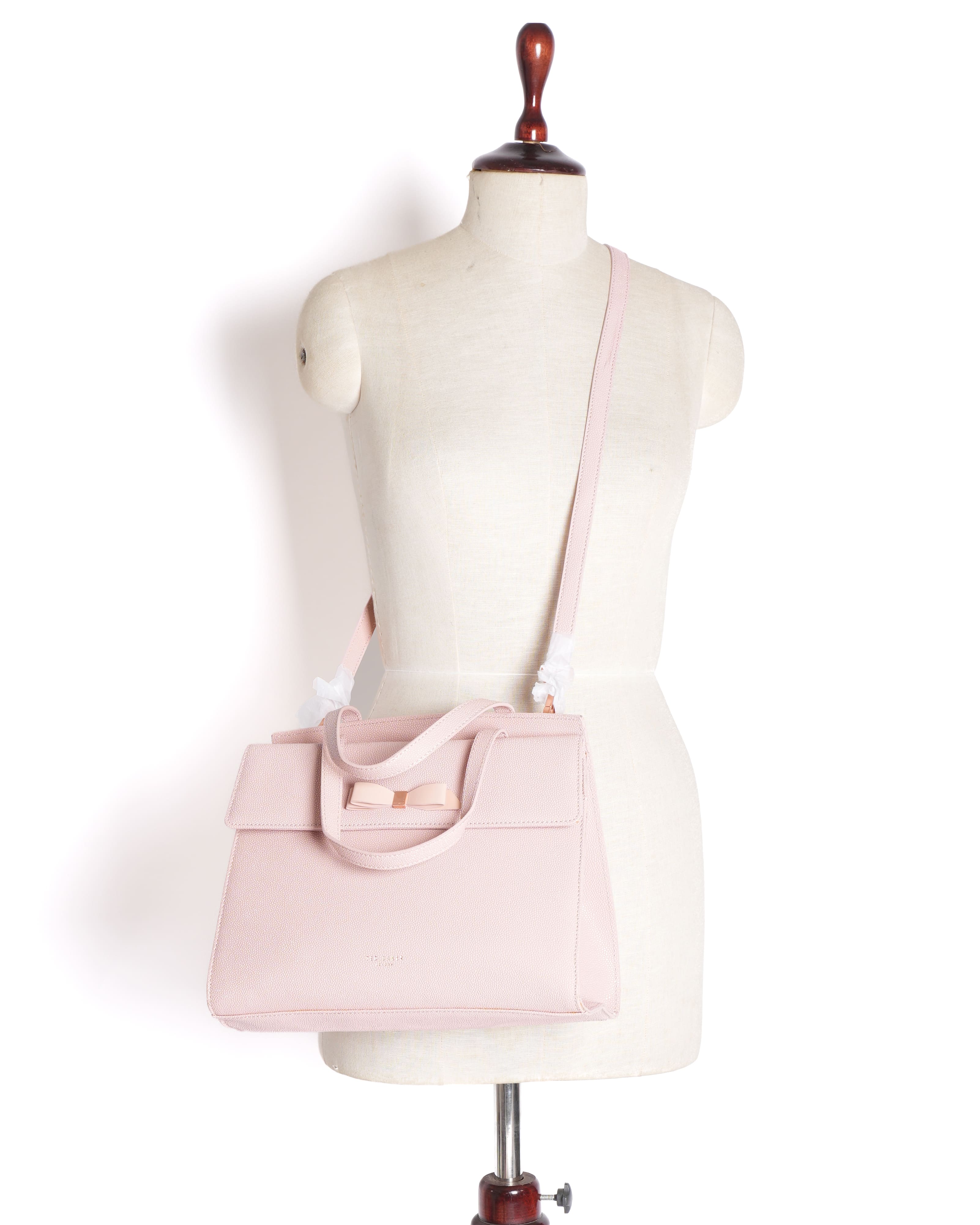 New Ted Baker Pink Flap Shoulder Bag