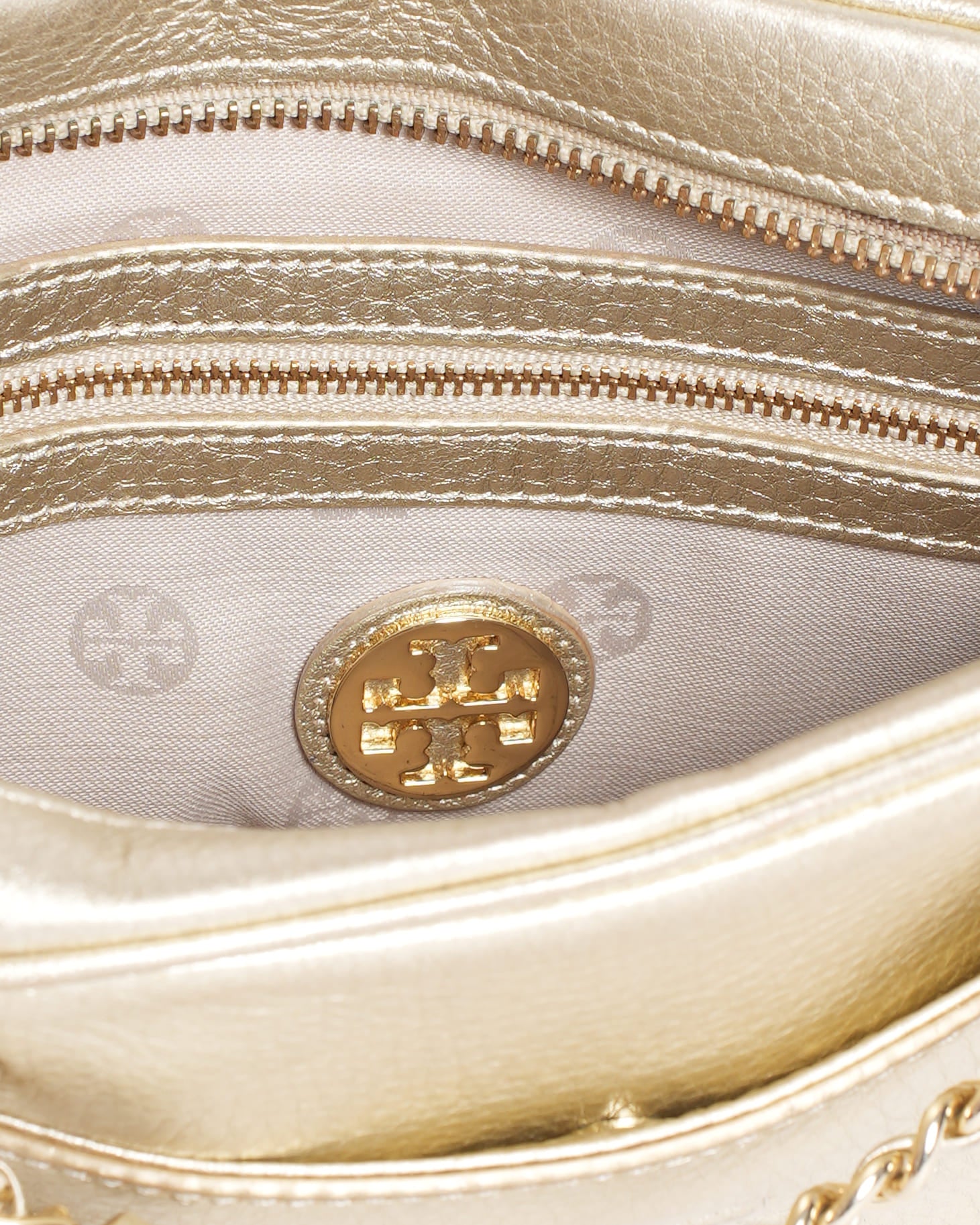 Tory Burch Gold Bag