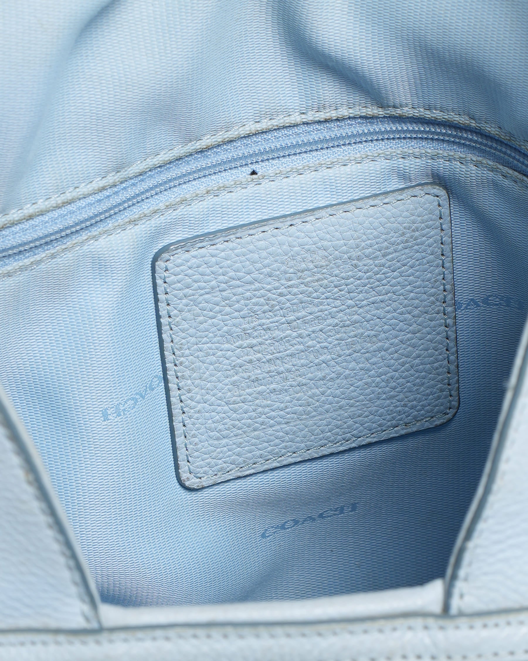 Coach Edie Shoulder Bag in Dusky Blue