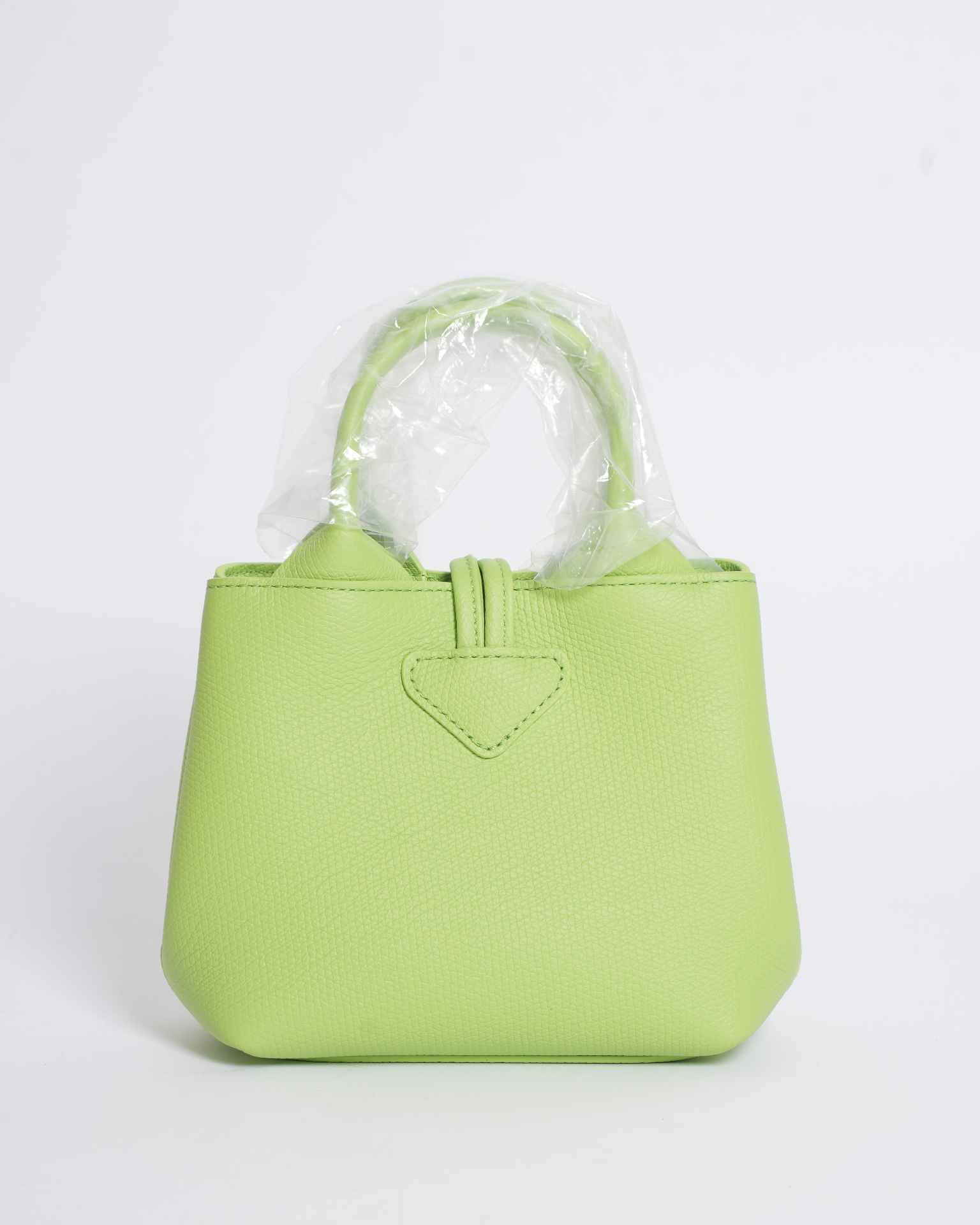 New Longchamp Le Roseau XS Handbag In Light Green