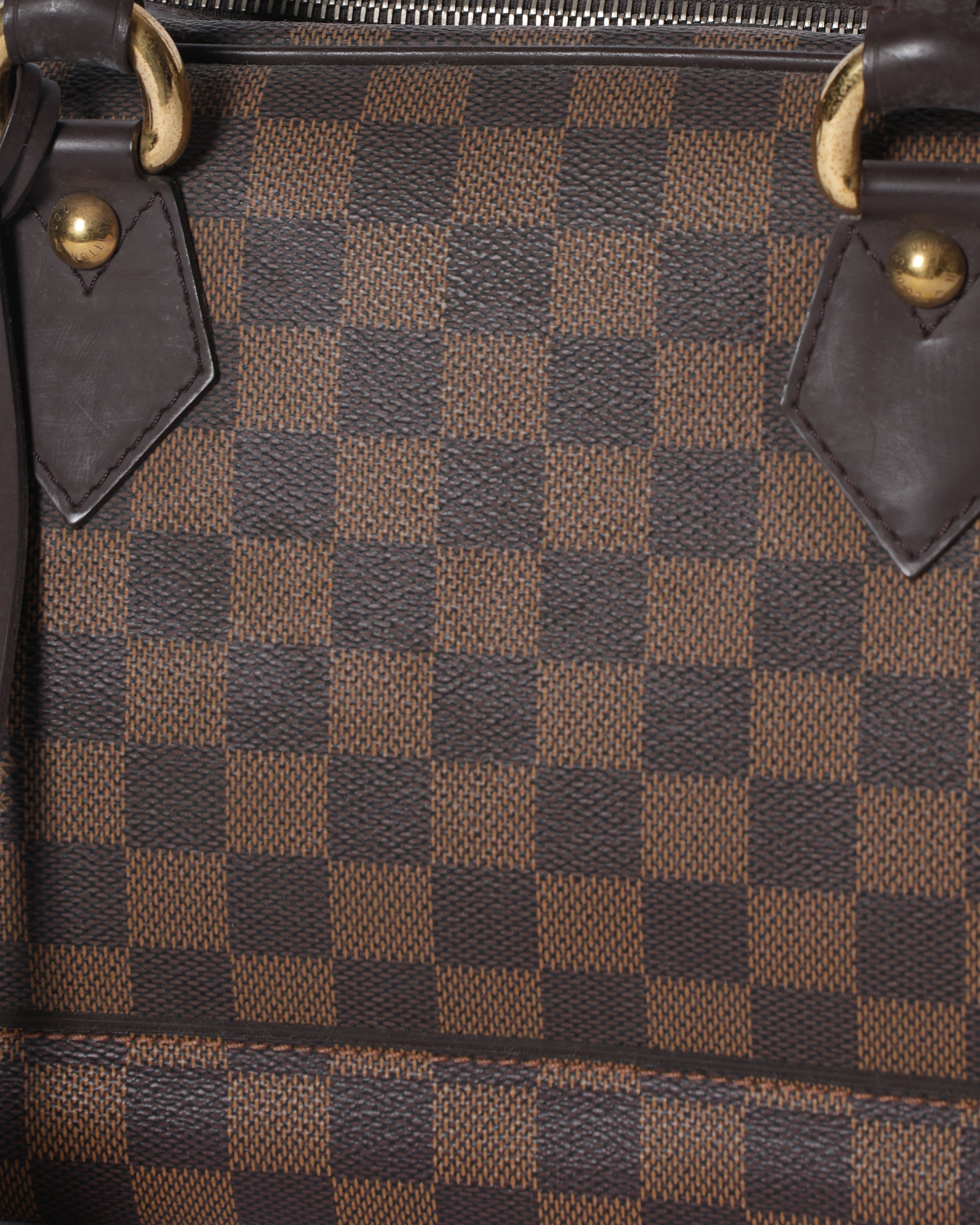 LV Duomo  Damier Brown Top Handle Bag