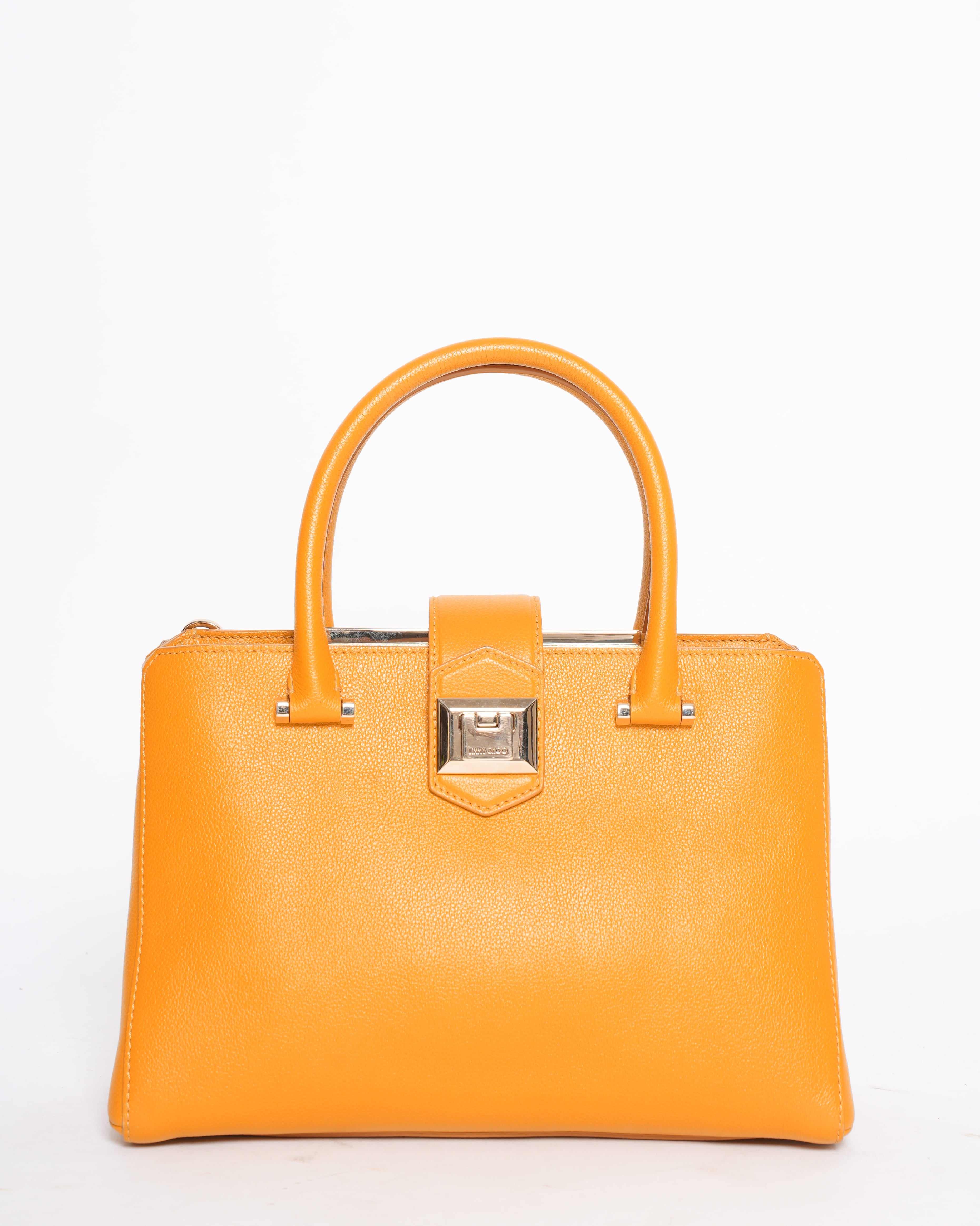 Jimmy Choo Top Handle Yellow Bag