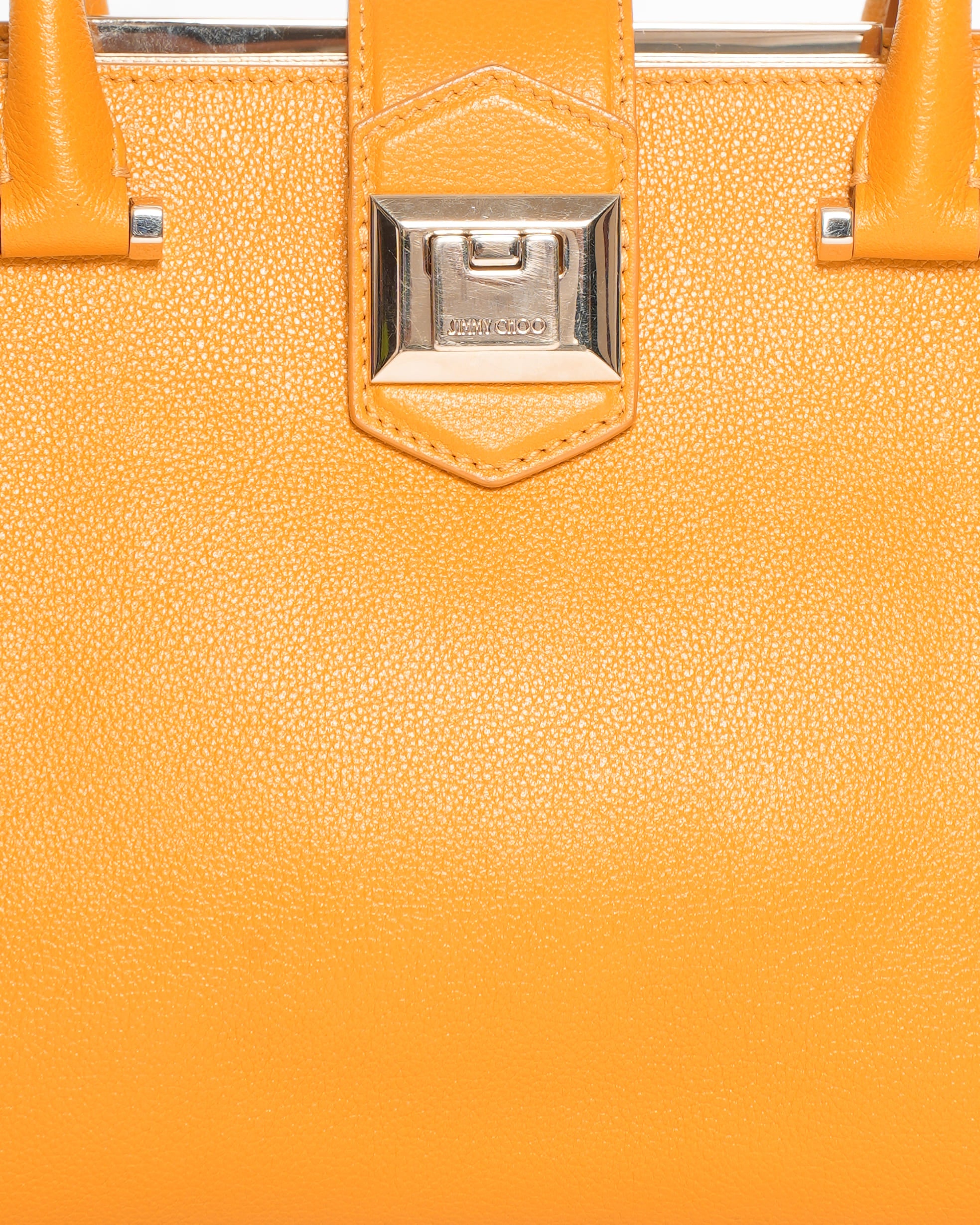Jimmy Choo Top Handle Yellow Bag